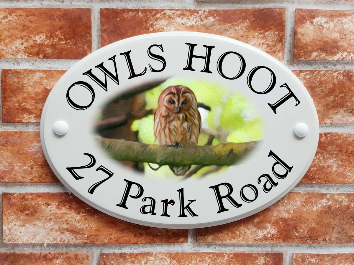Tawney Owl Plaque (Code 076)