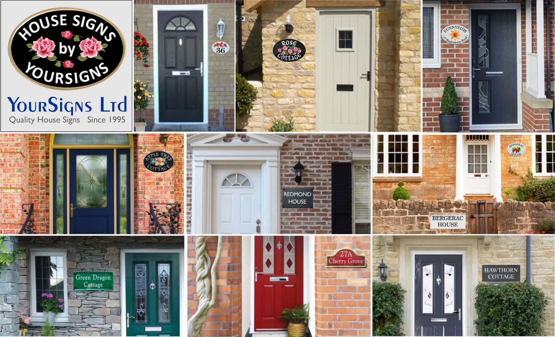 House Signs, House Name & Number Plaques by Yoursigns Ltd