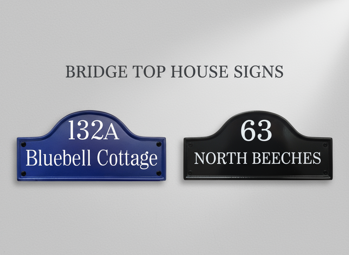 Bridge Top House Signs