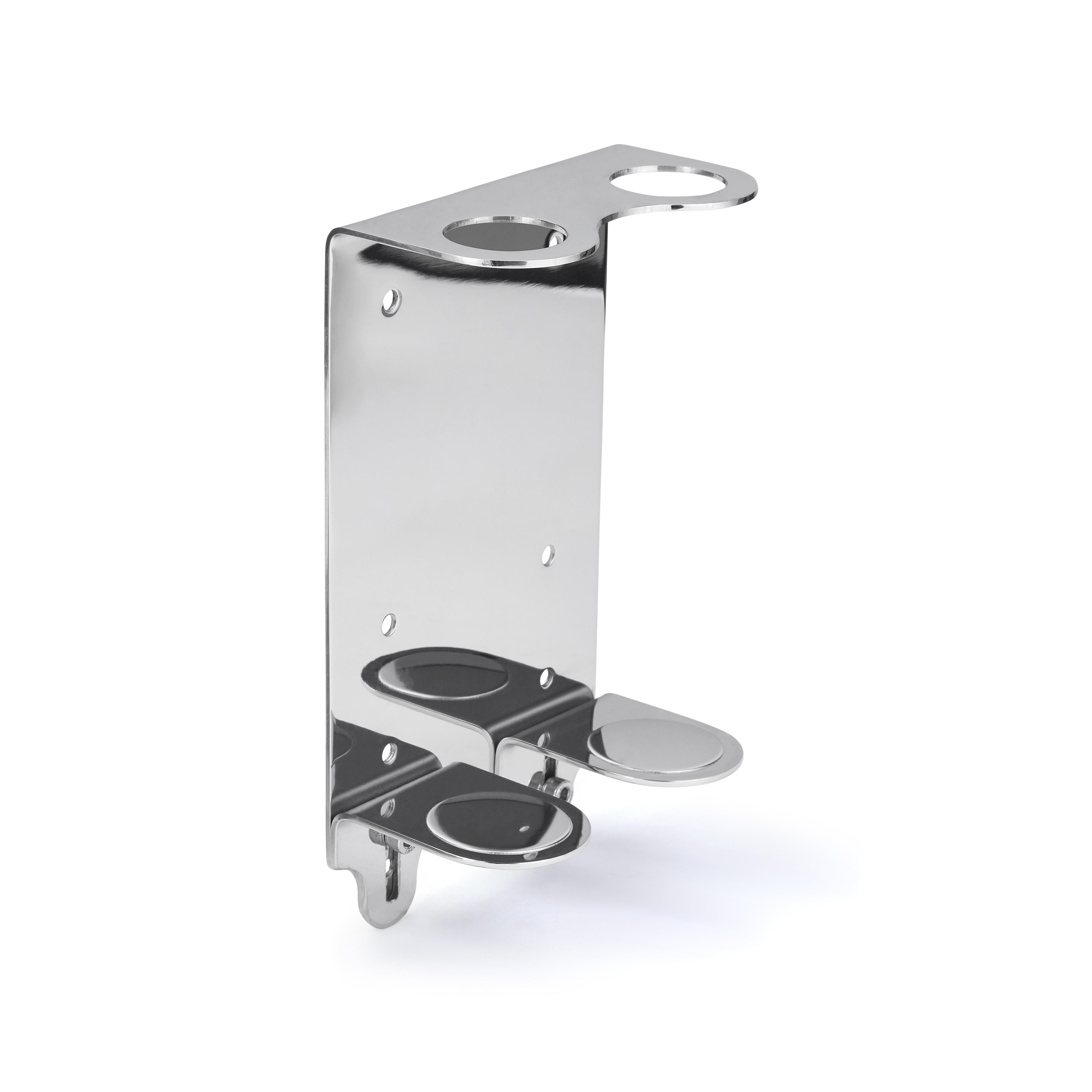double universal security wall mounted bracket for 300ml bottles