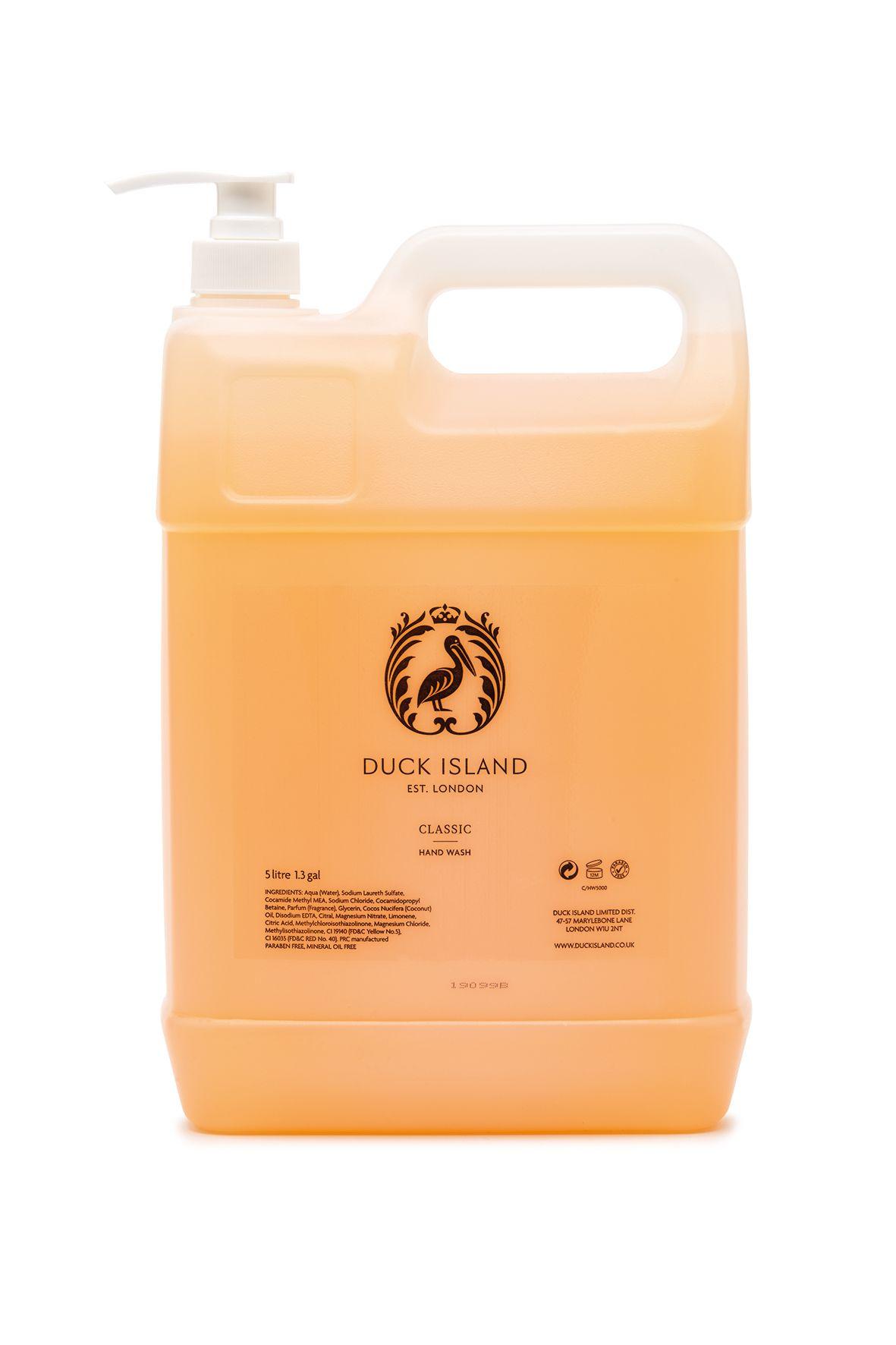 Duck Island Classic 5 litre body lotion refiller