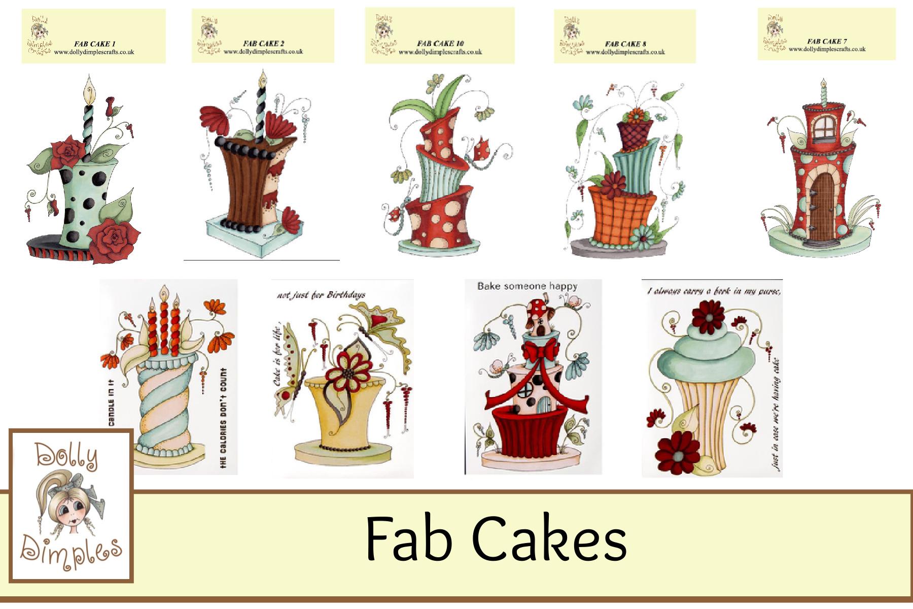 Fab Cake Stamps