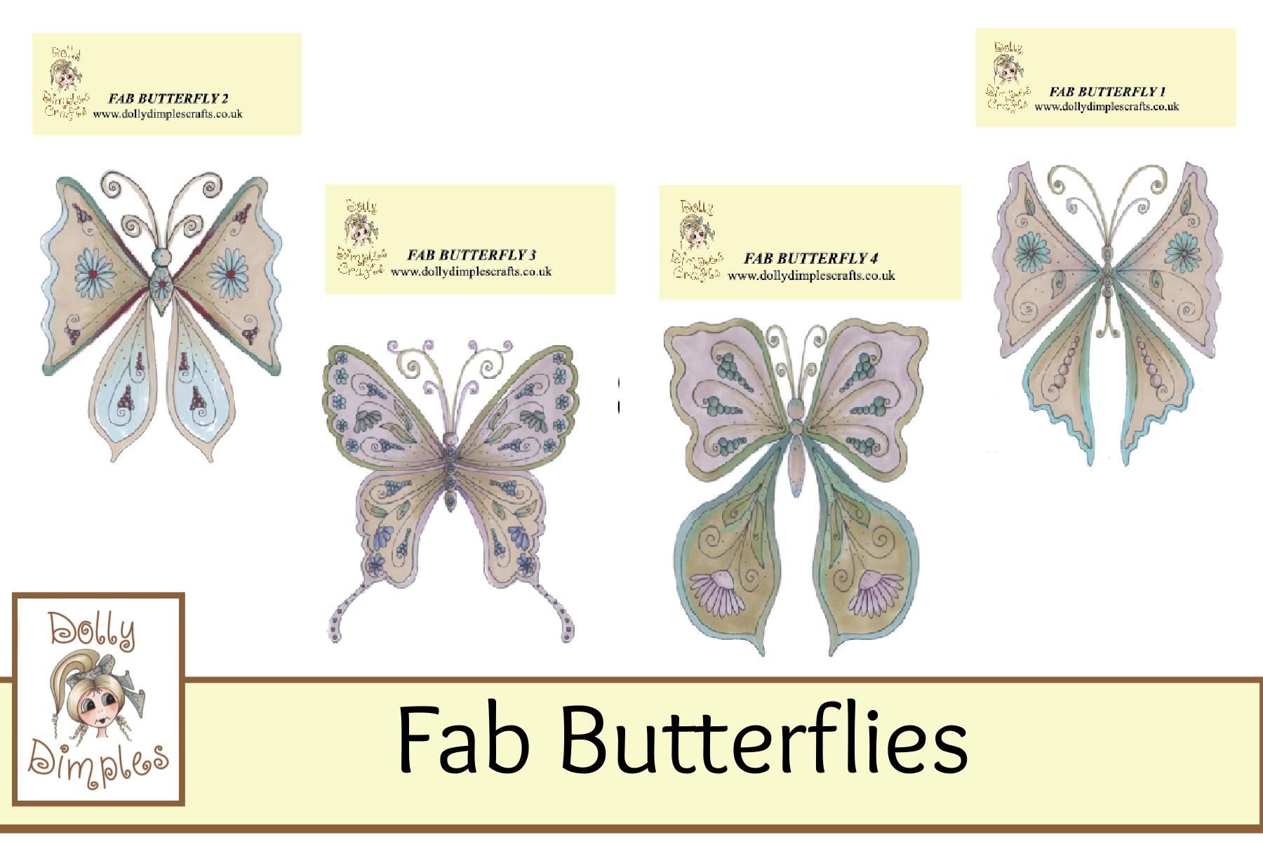 Fabulous Butterfly stamps