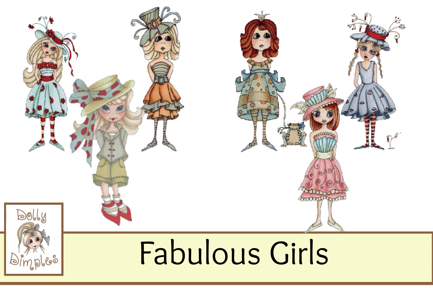 Fabulous Girls Decoupage Collection