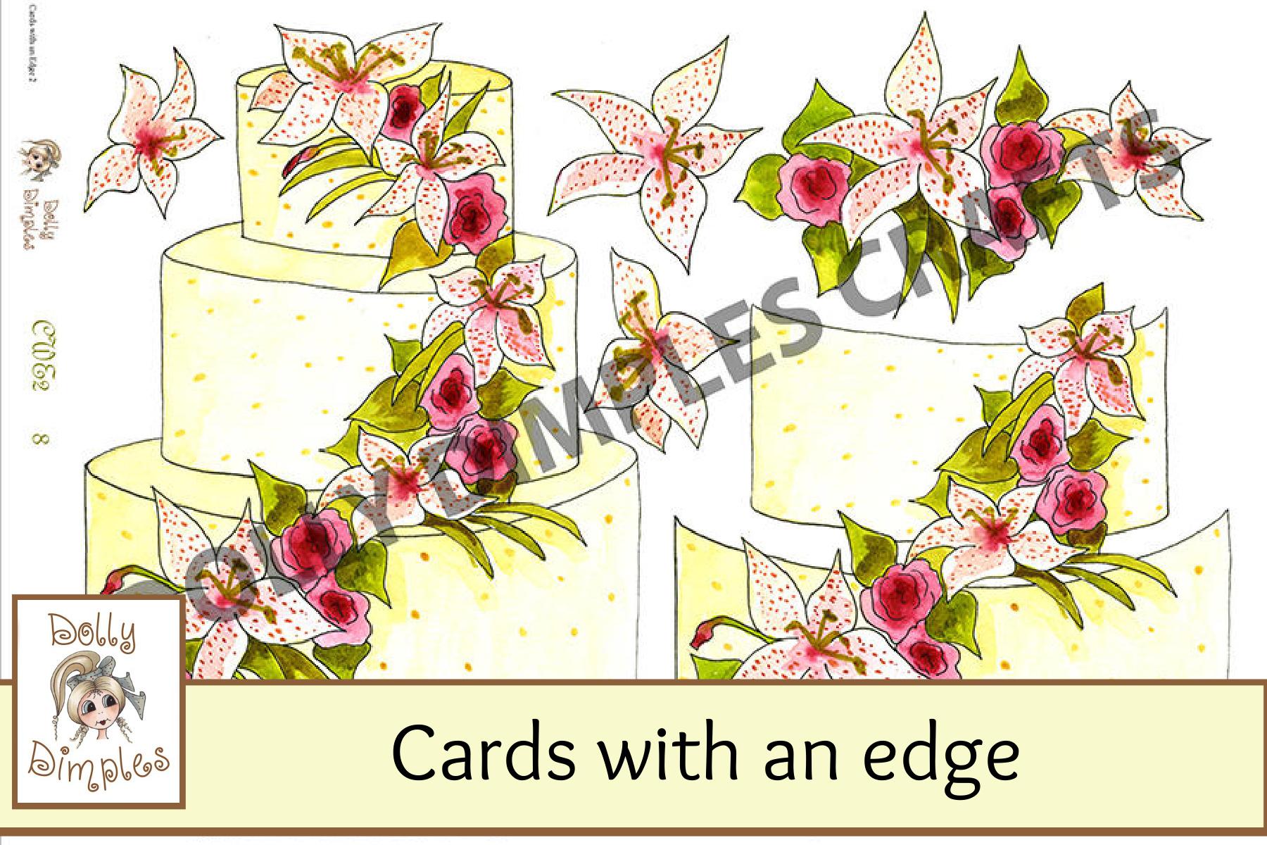 Cards with an Edge Decoupage