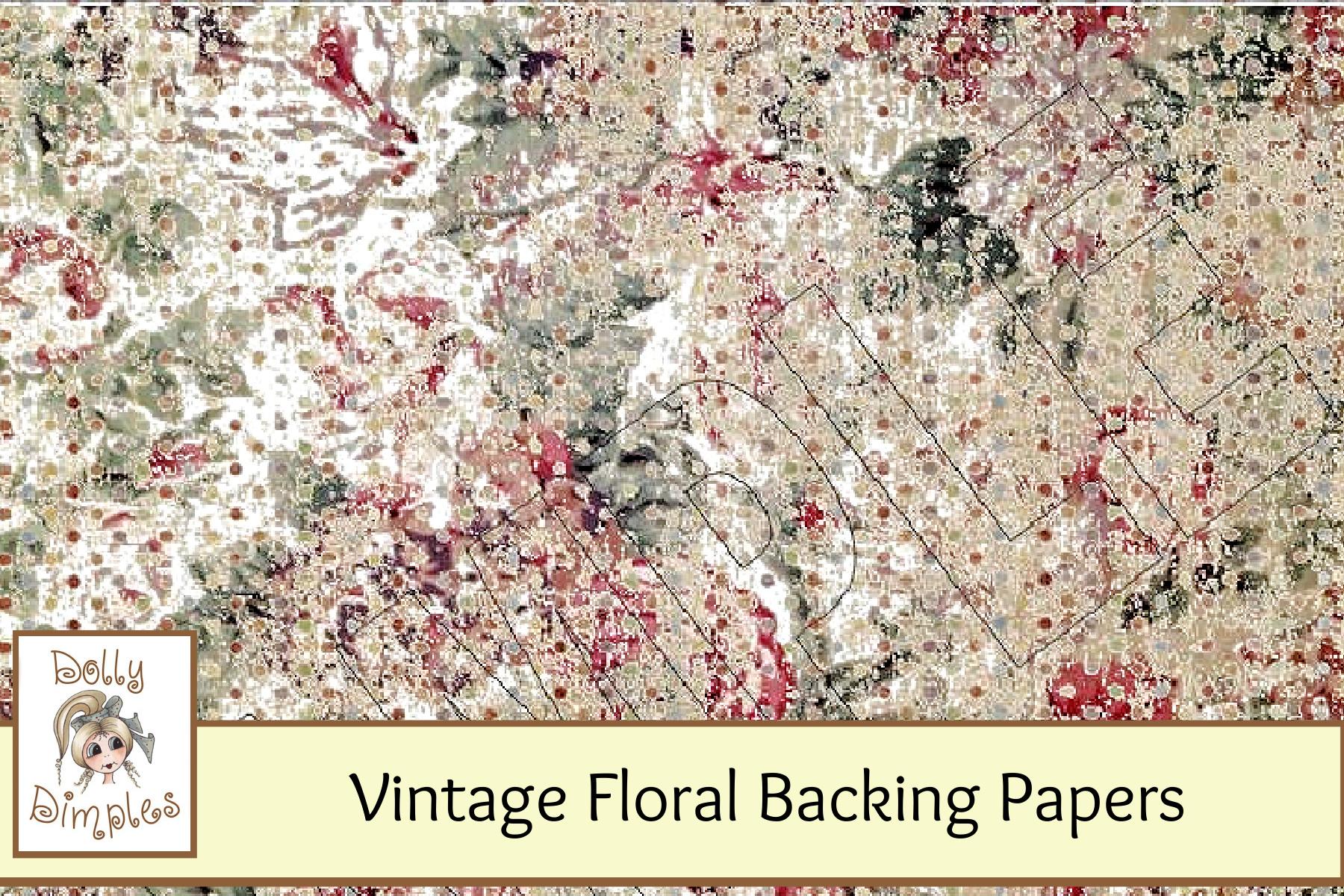 Vintage Floral Papers
