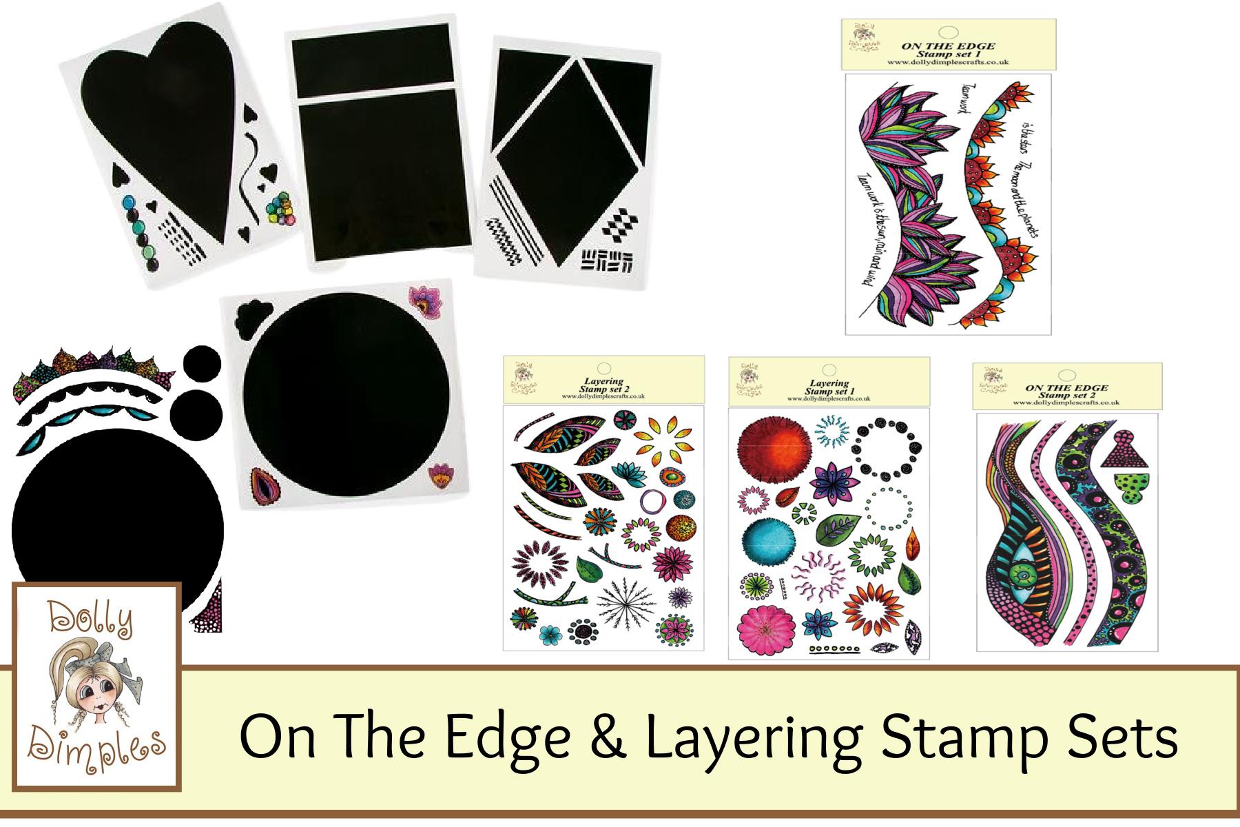 On The Edge & Layering Stamp Sets
