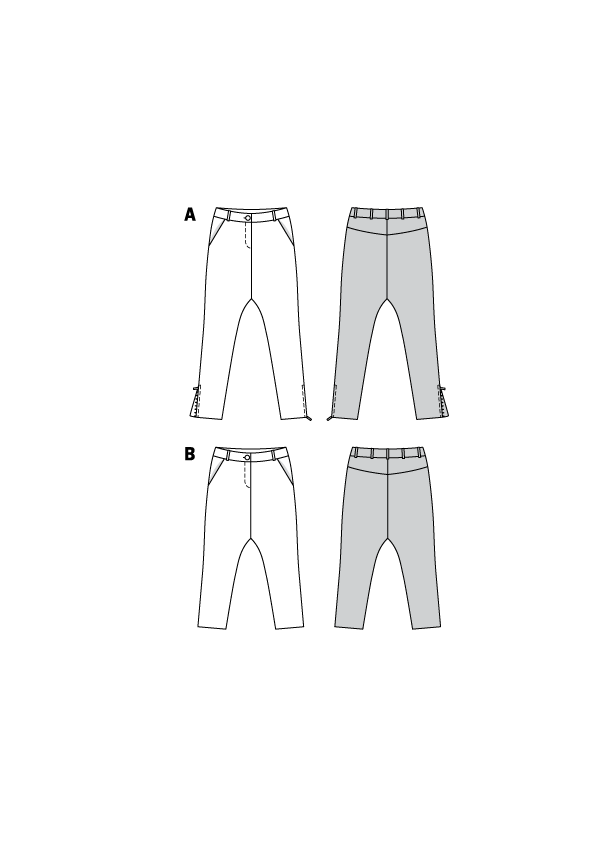 Burda B6358 Women's Trousers