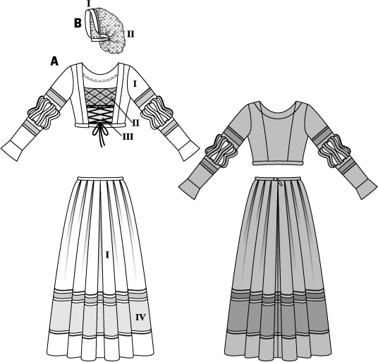 Burda B7171 Dress Sewing Pattern