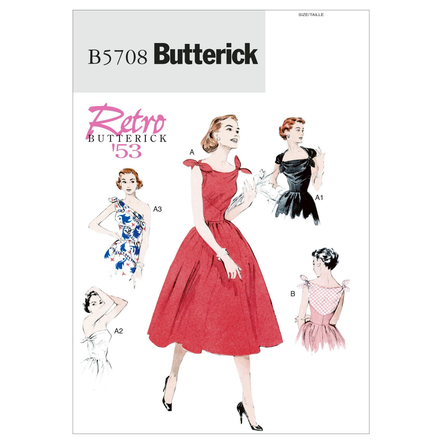 Butterick B5708 Misses' Dress