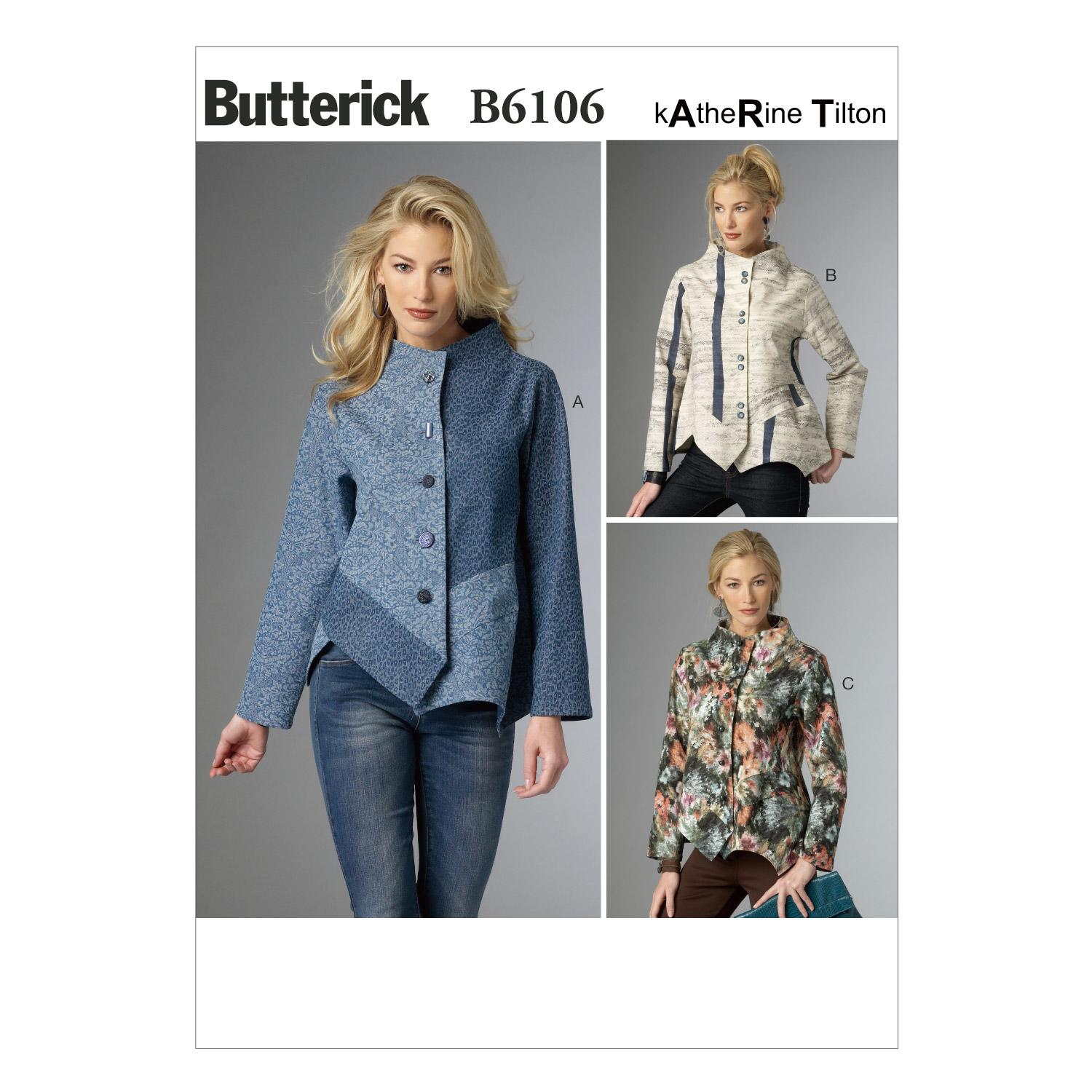 Butterick B6106 Misses' Jacket