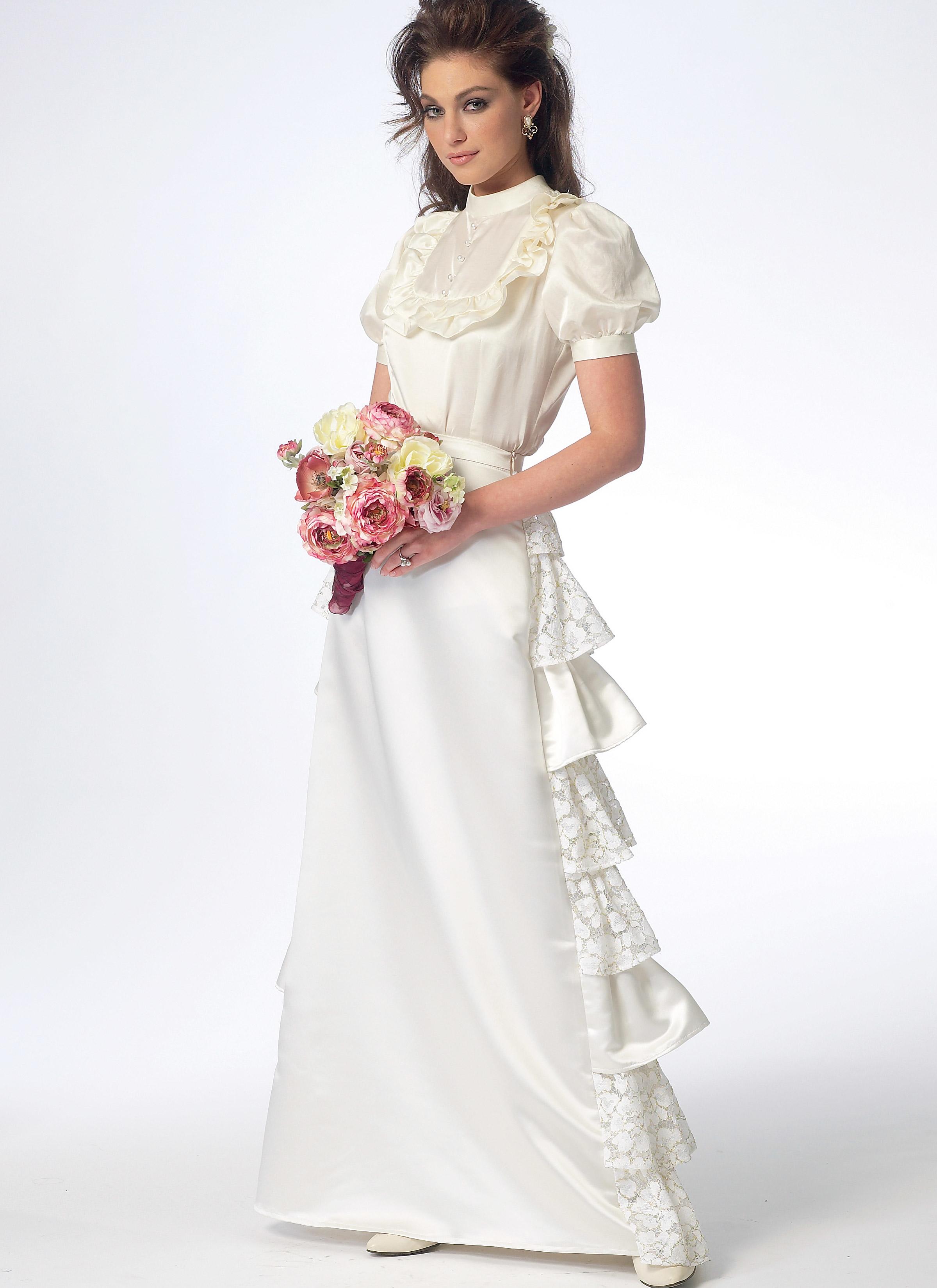 McCalls M7071 Bridal, Costumes, Jackets, Skirts, Bustles & Petticoats, Tops, Shirts & Tunics