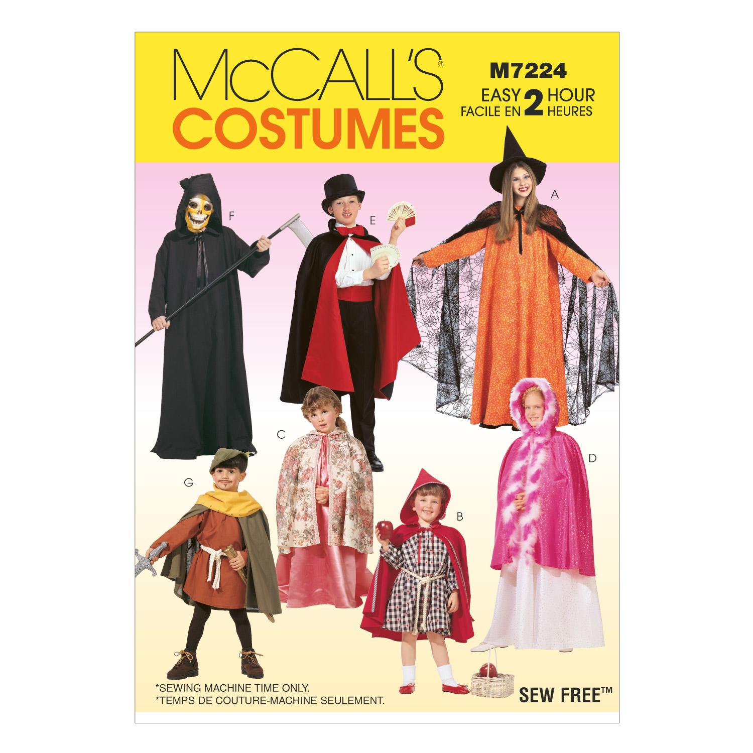 McCalls M7224 Costumes