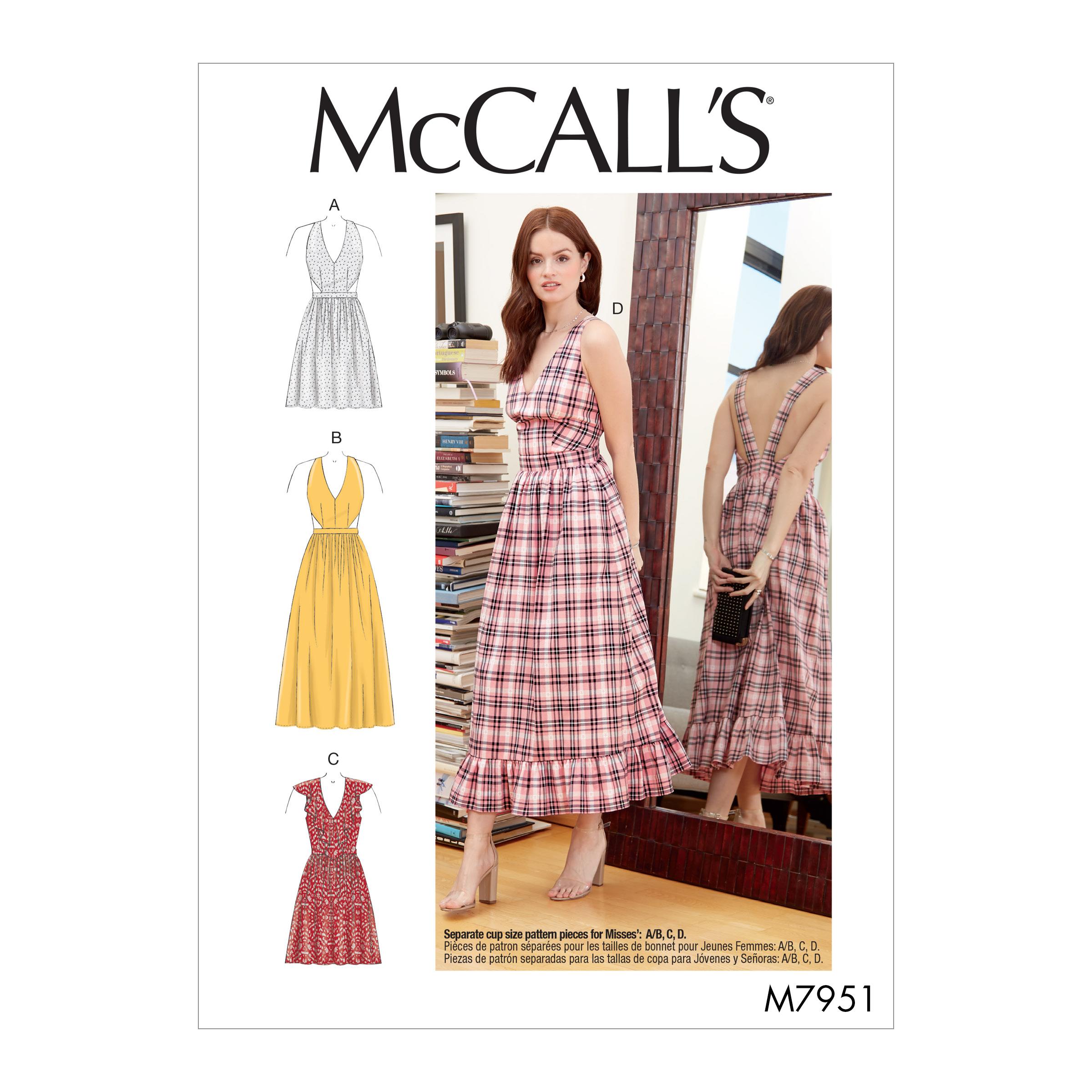McCalls M7951 Misses Dresses