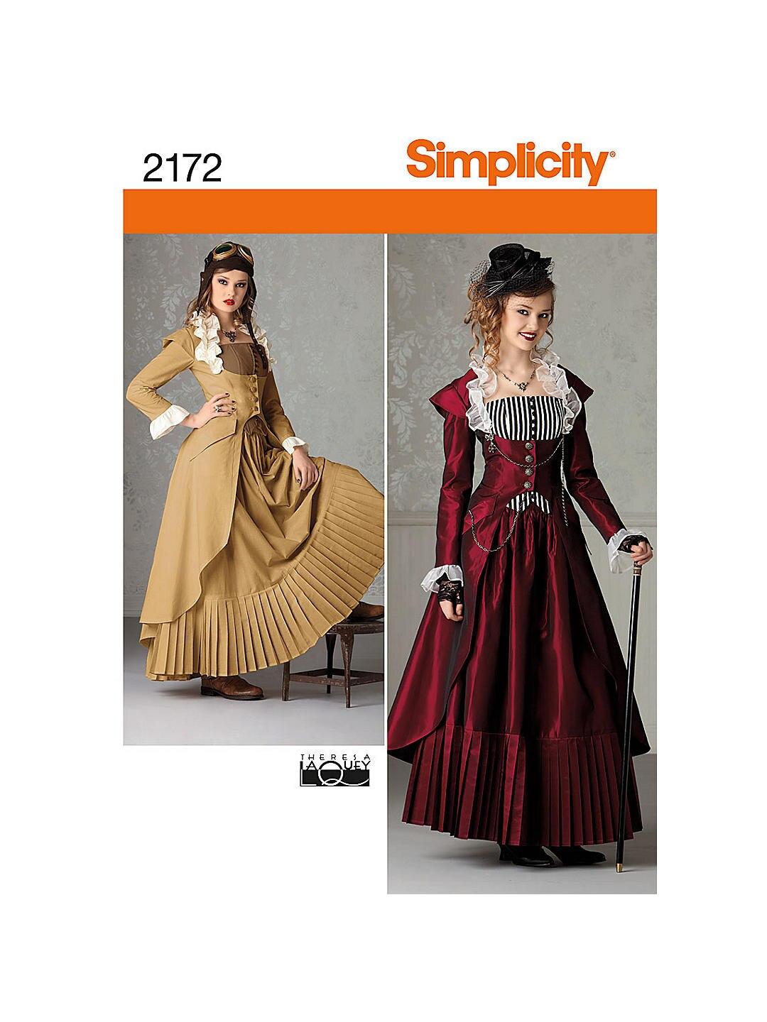 Simplicity S2172 Women's Costume
