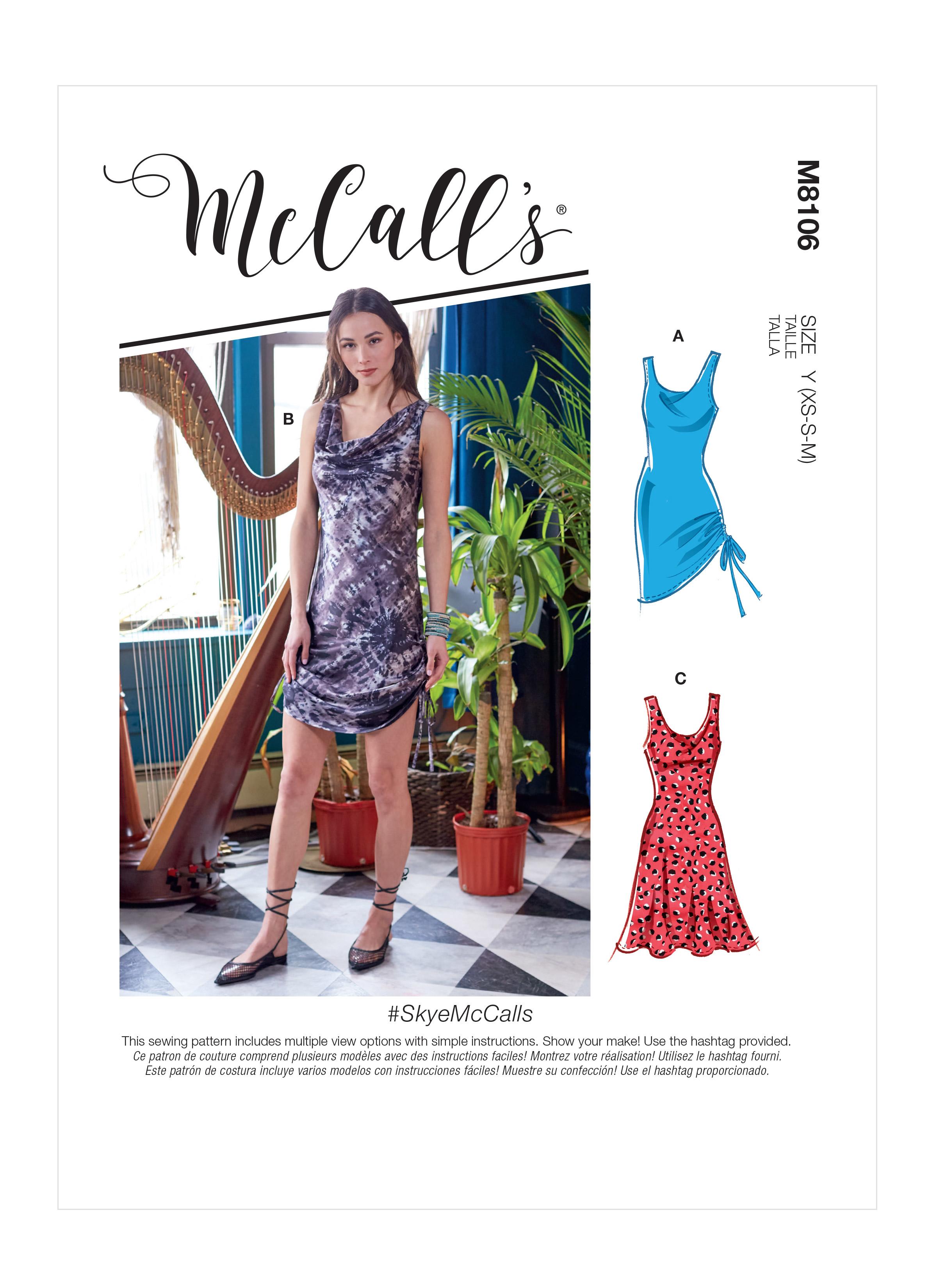 McCalls M8106 #SkyeMcCalls - Misses' Dresses