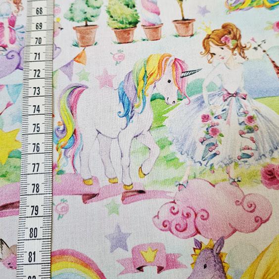 Unicorn & Princess's Digital Cotton