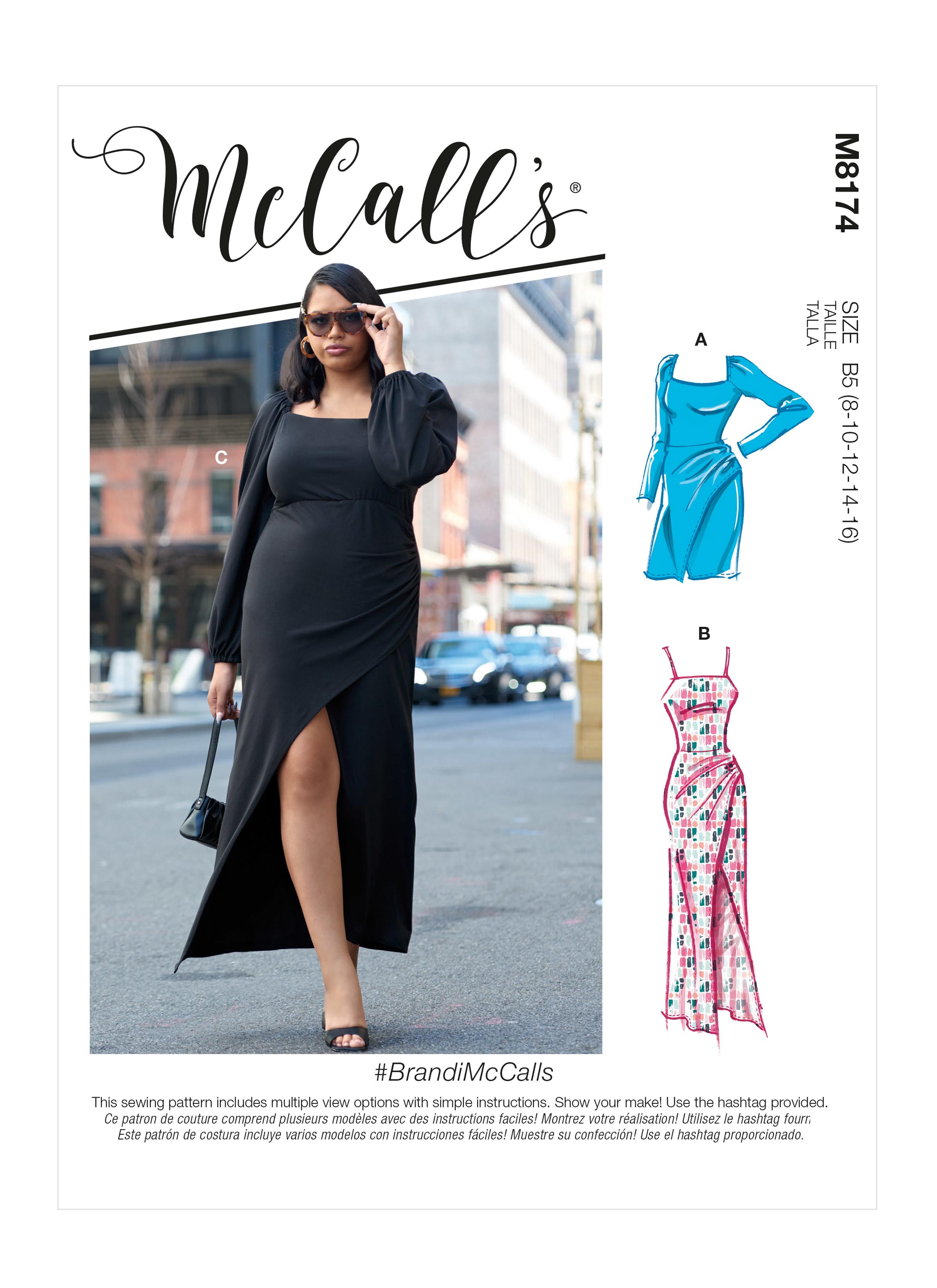 McCall's M8174 #BrandiMcCalls - Misses' & Women's Dresses
