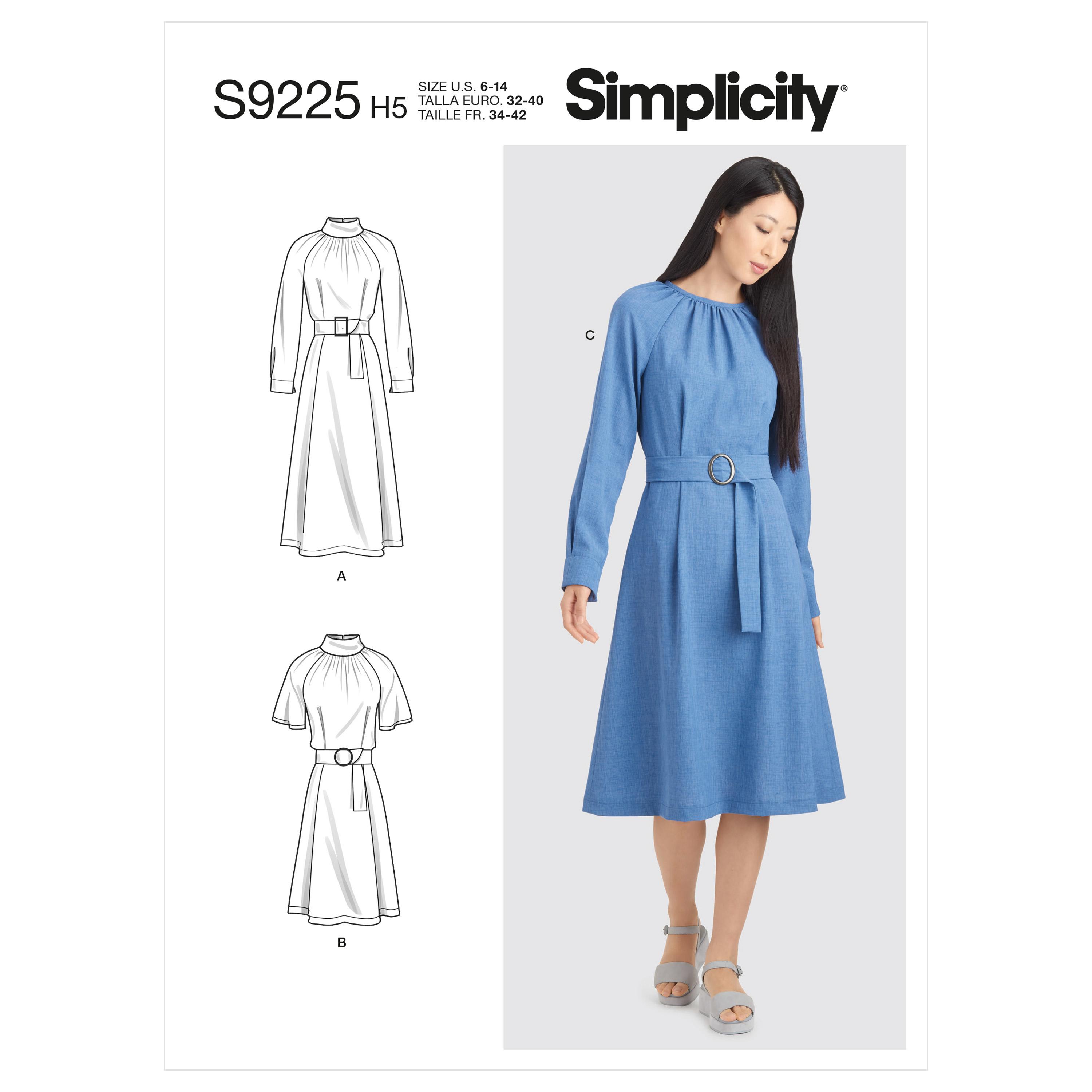 Simplicity Sewing Pattern S9225 Misses' Dresses