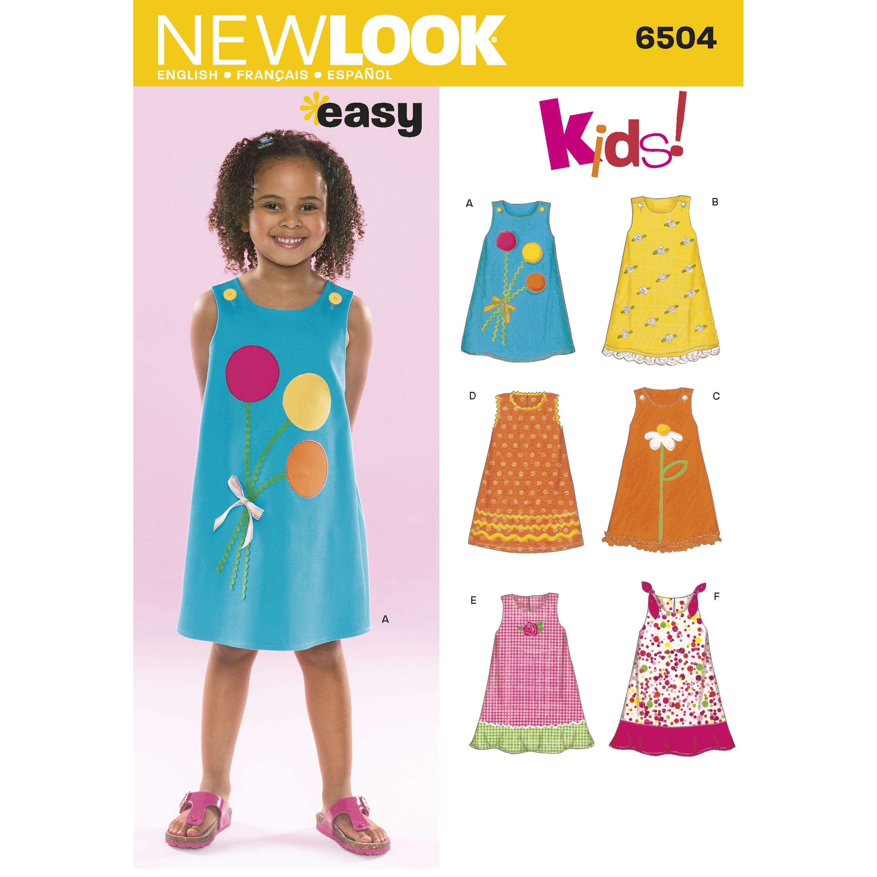 NewLook N6504 Child Dresses