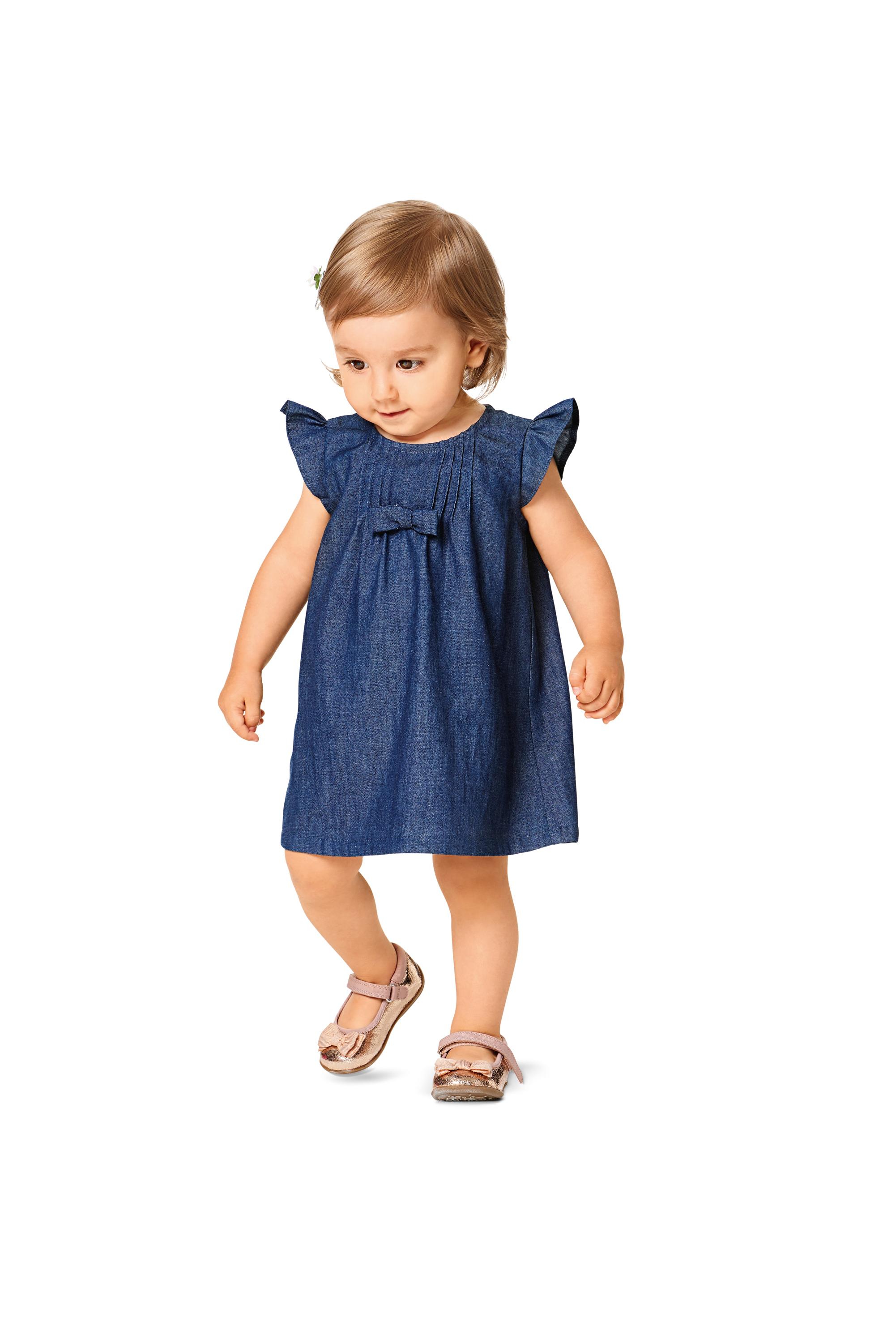 Burda B9358 Baby Dress, Top and Panties