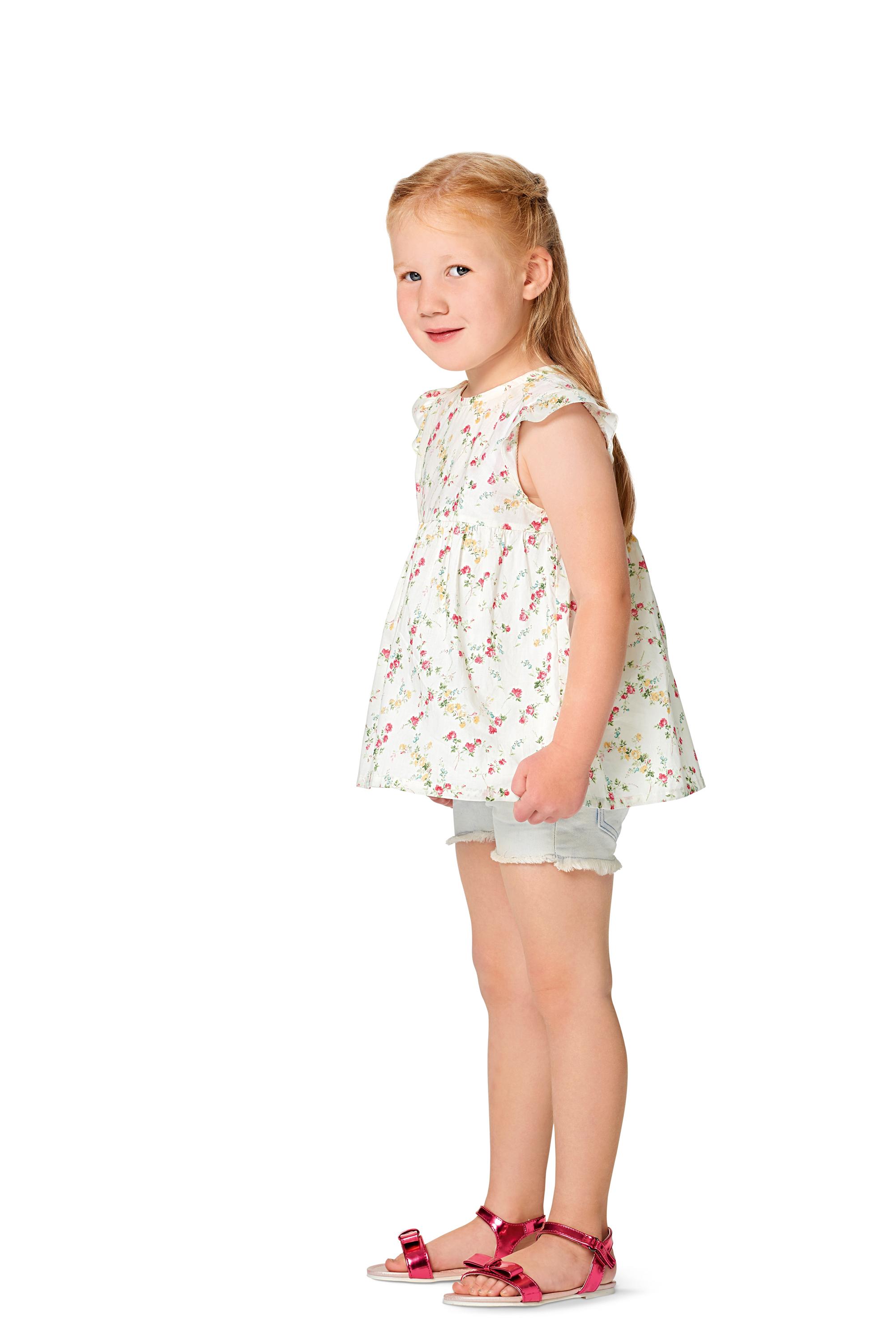 Burda B9362 Child Dress, Blouse and Skirt