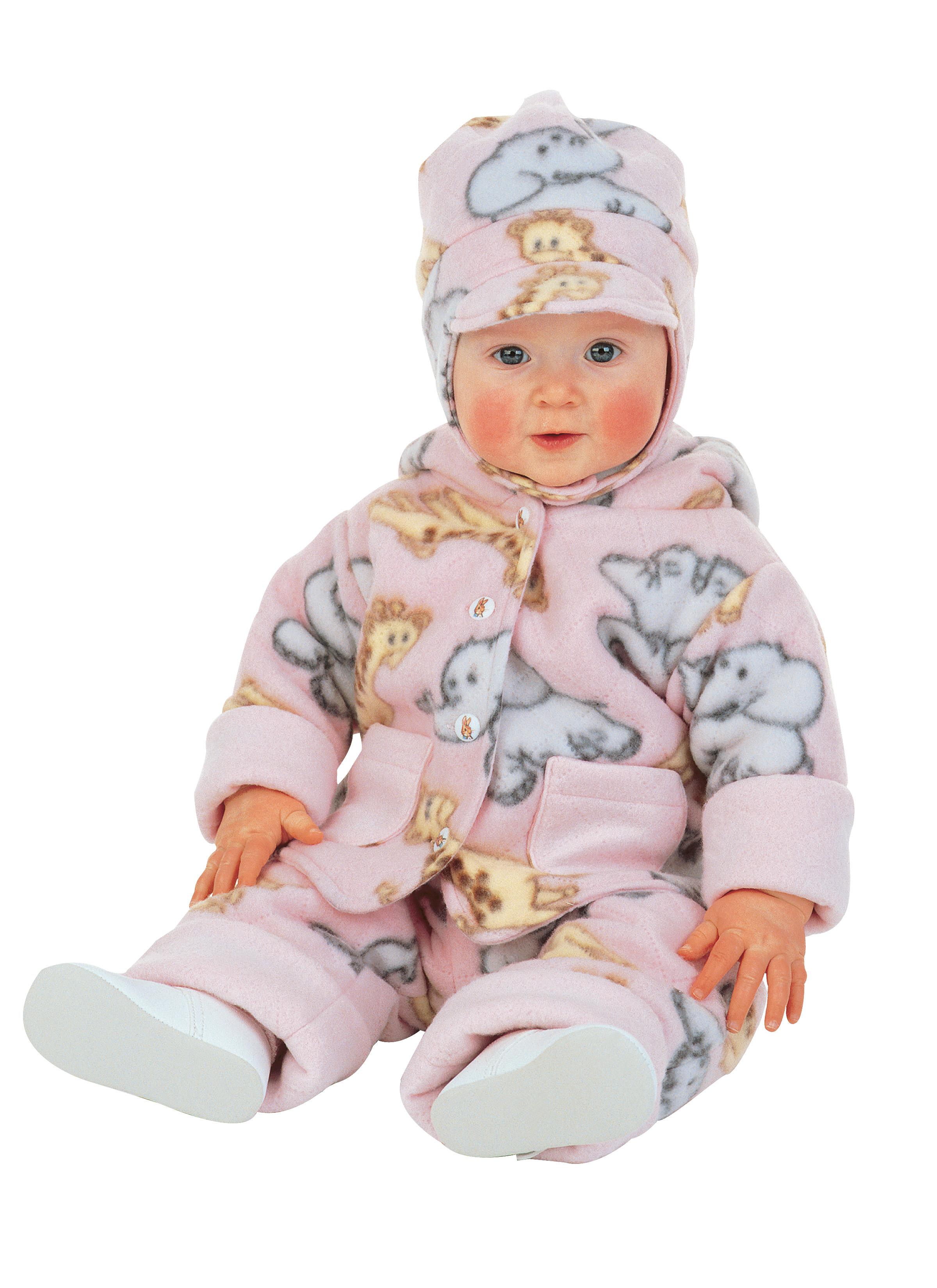 Butterick B5584 Infants' Jacket, Overalls, Pants, Hat and Mittens