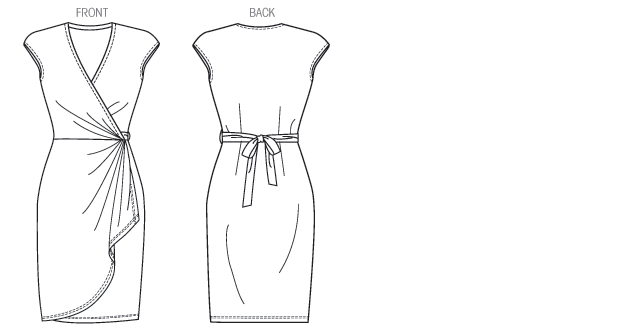 Butterick B6054 Misses' Dress