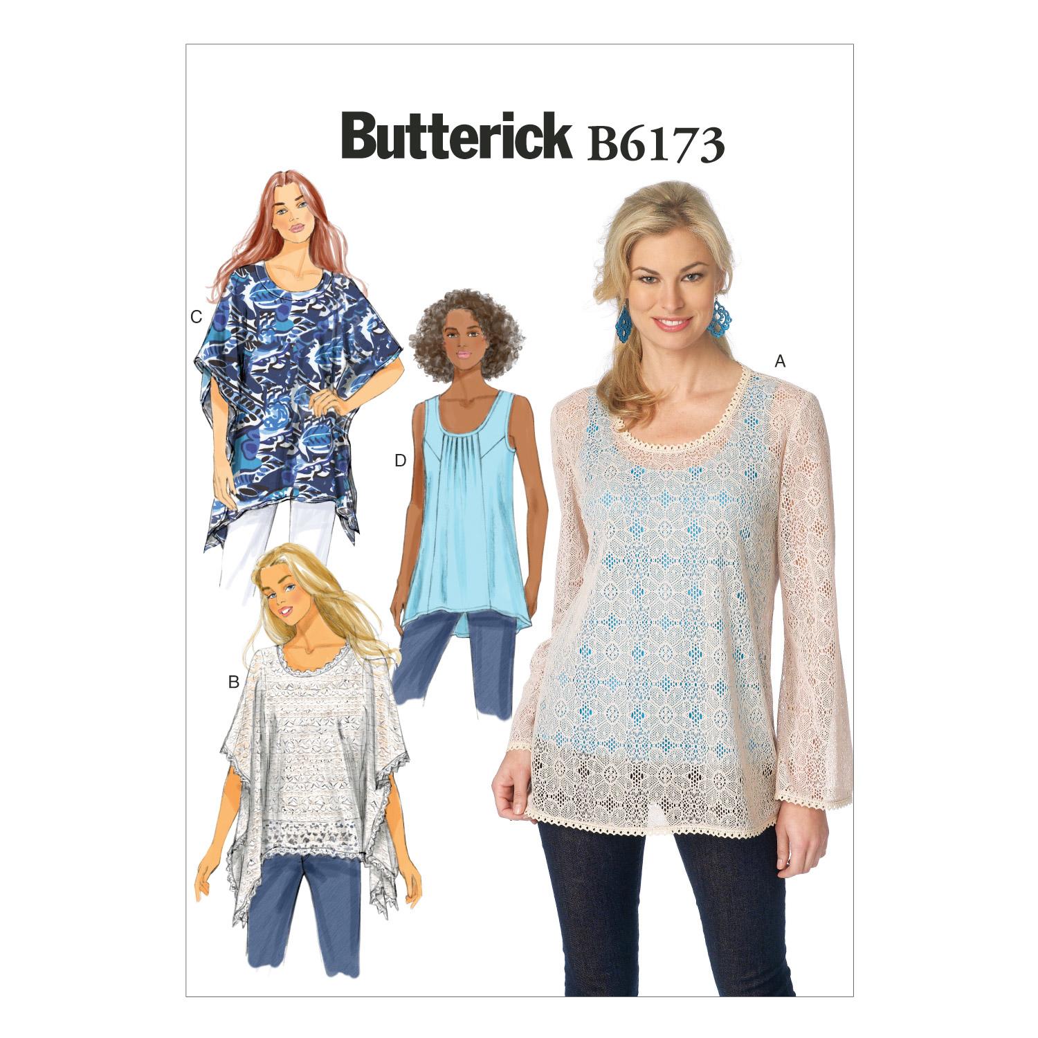 Butterick B6173 Misses' Tunic and Top
