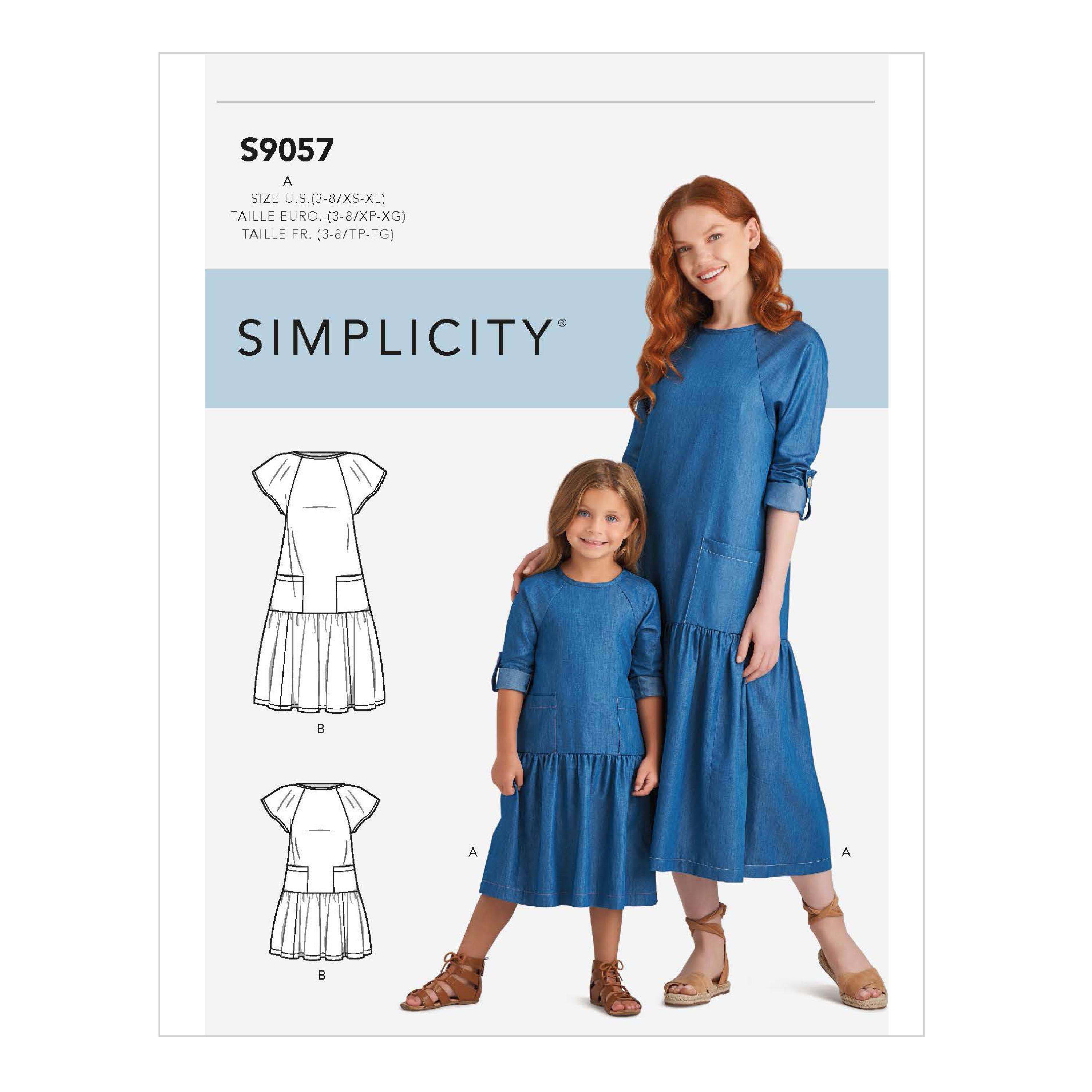 Simplicity S9057 Children's & Misses' Dresses