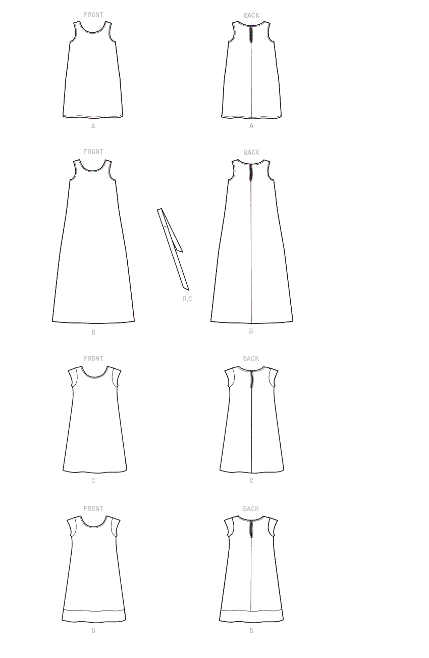 Simplicity S9120 Children's & Girls' Dresses