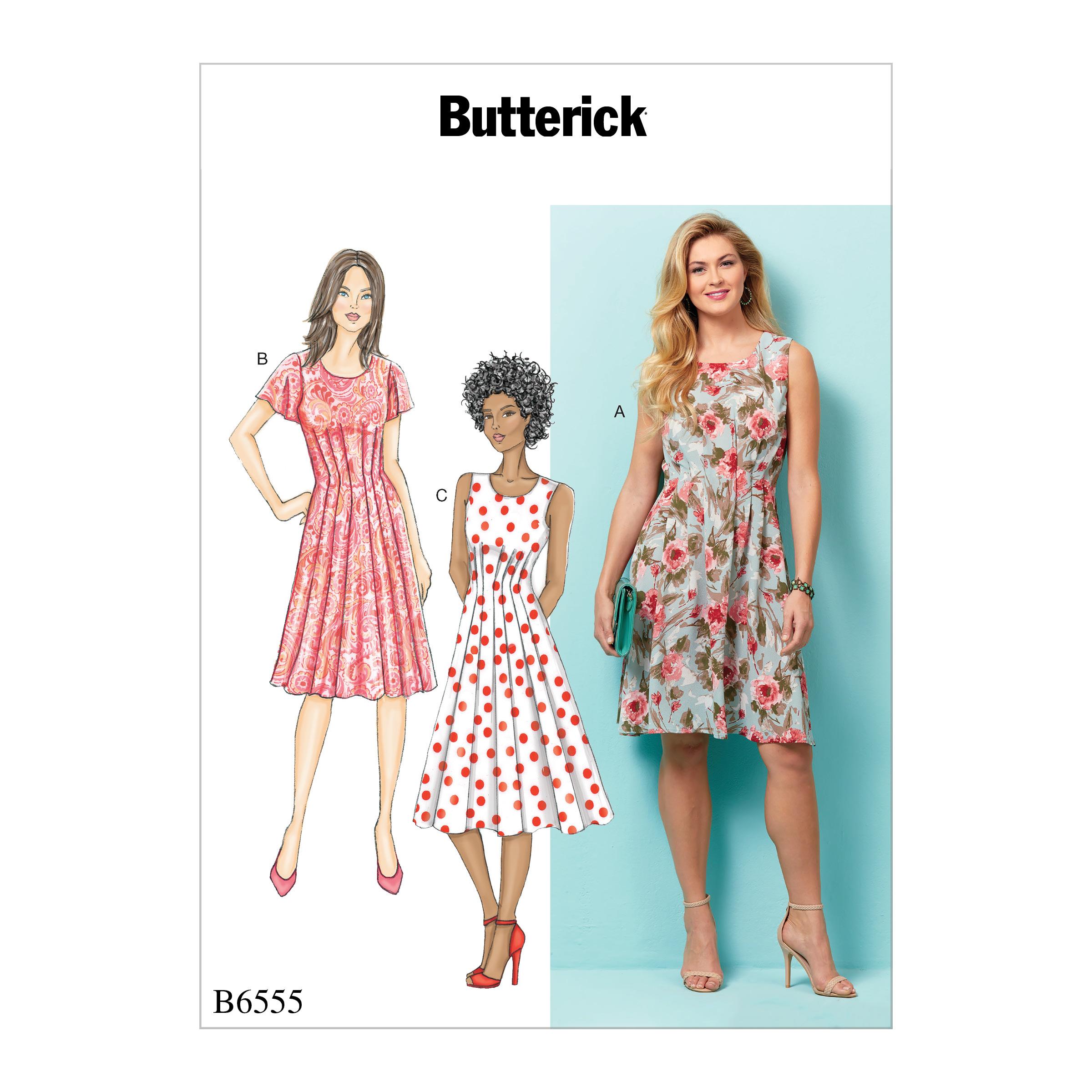 Butterick B6555 Misses' Dress