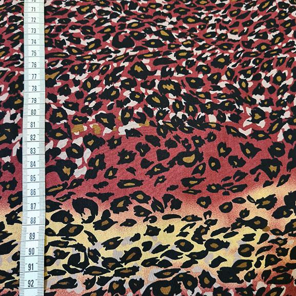 Leopard Print Cotton Lawn