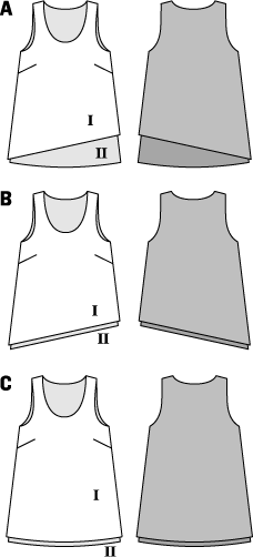 Burda B6763 Tops, Shirts, Blouses Sewing Pattern