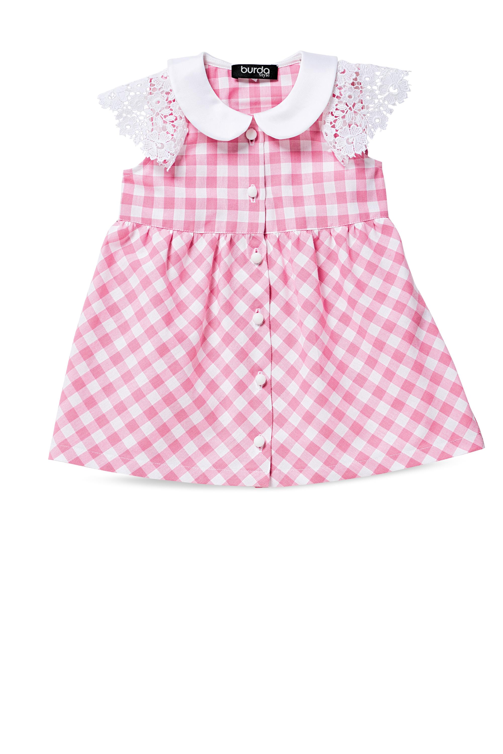 Burda B9357 Baby Collar Dress and Panties