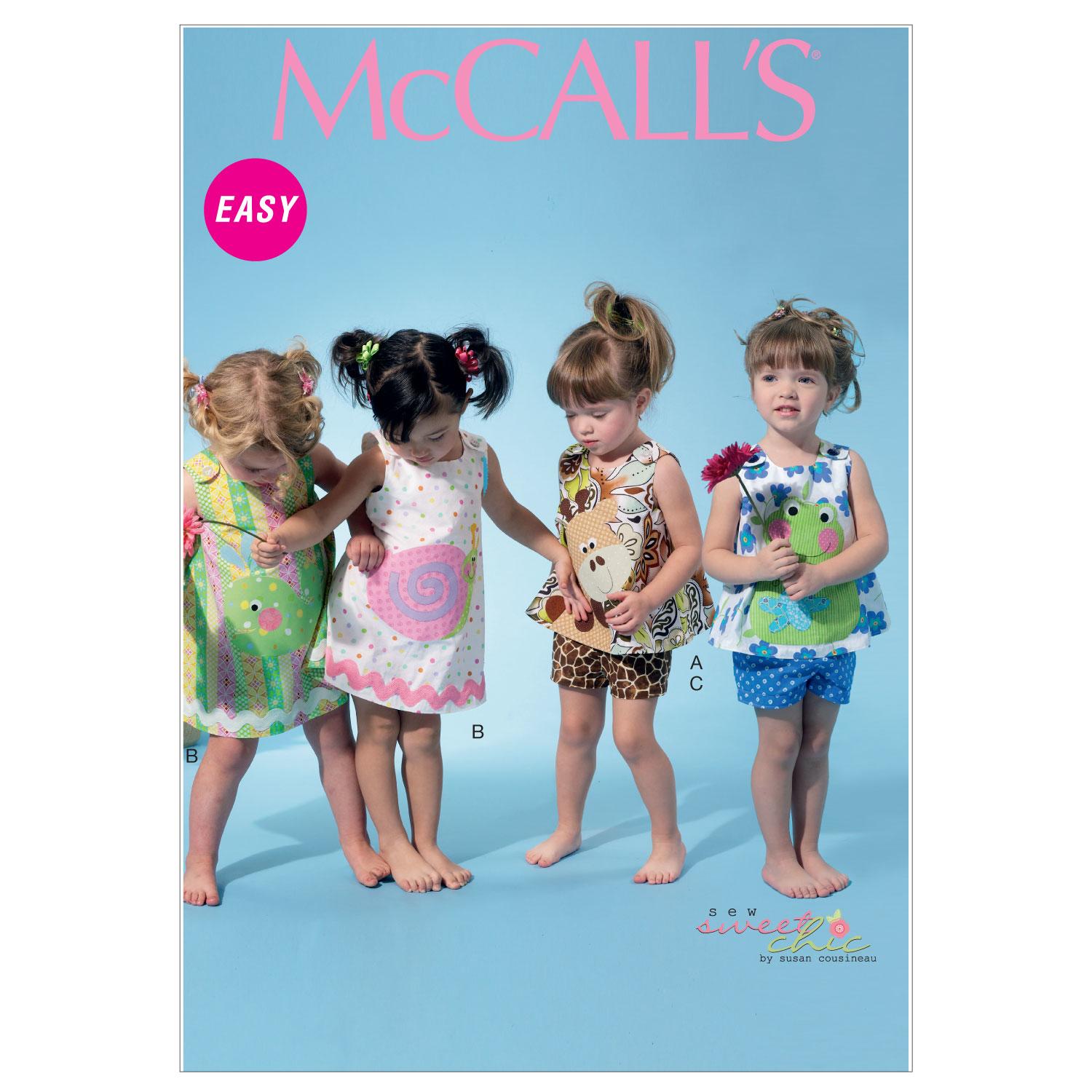 McCalls M6541 Infants/Toddlers