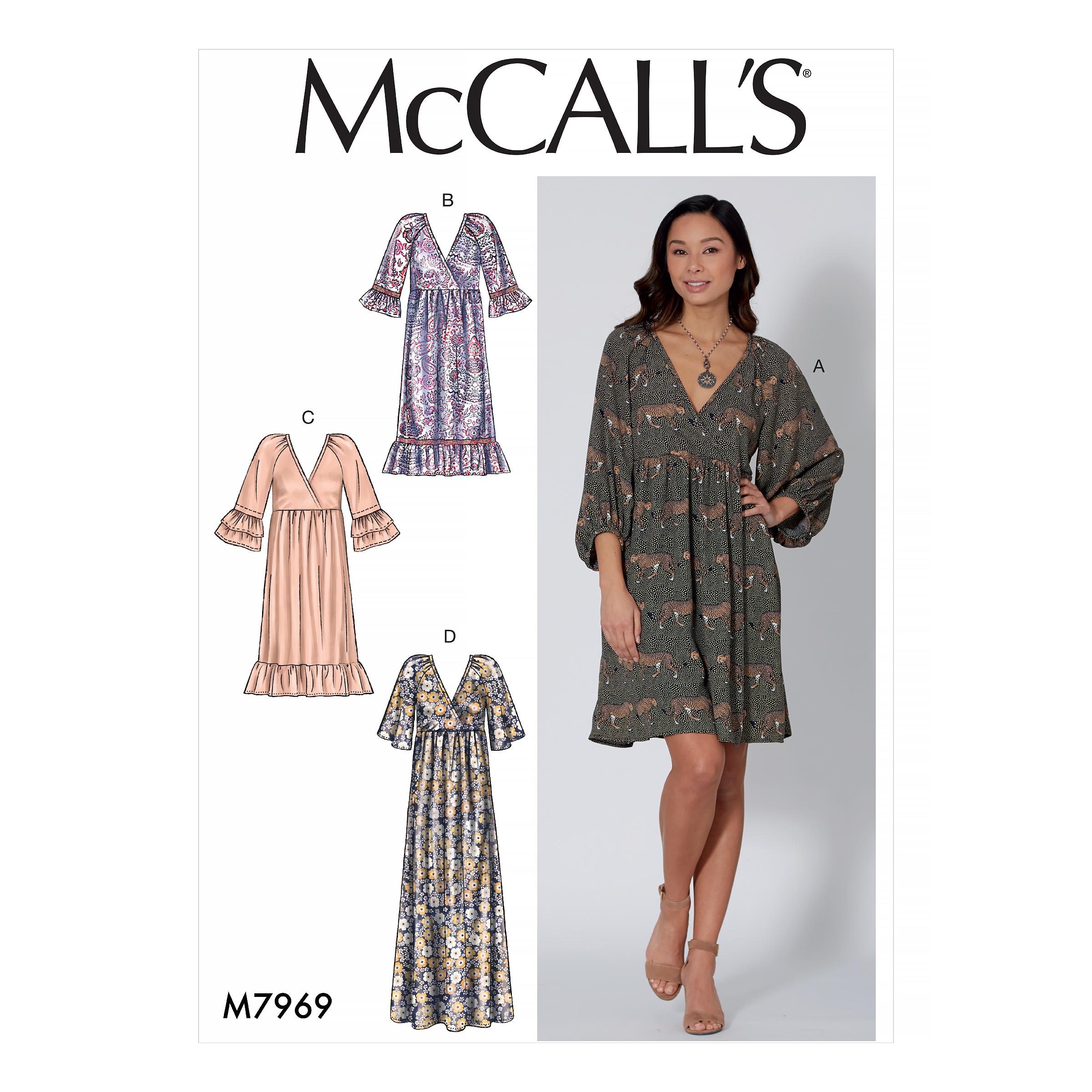 McCalls M7969 Misses Dresses