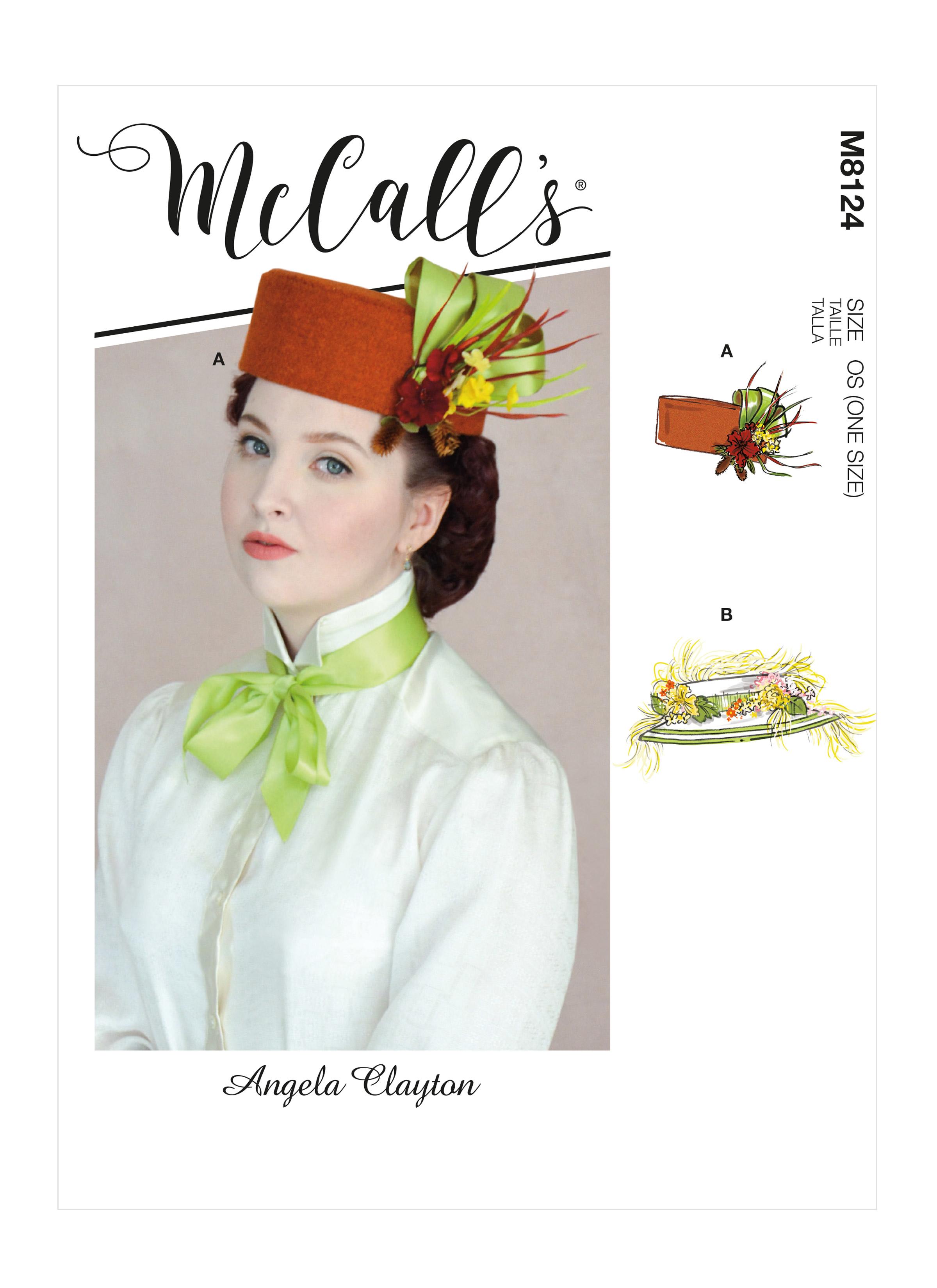 McCall's M8124 Misses' Hat