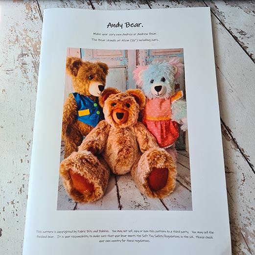 Andy Bear Pattern Book