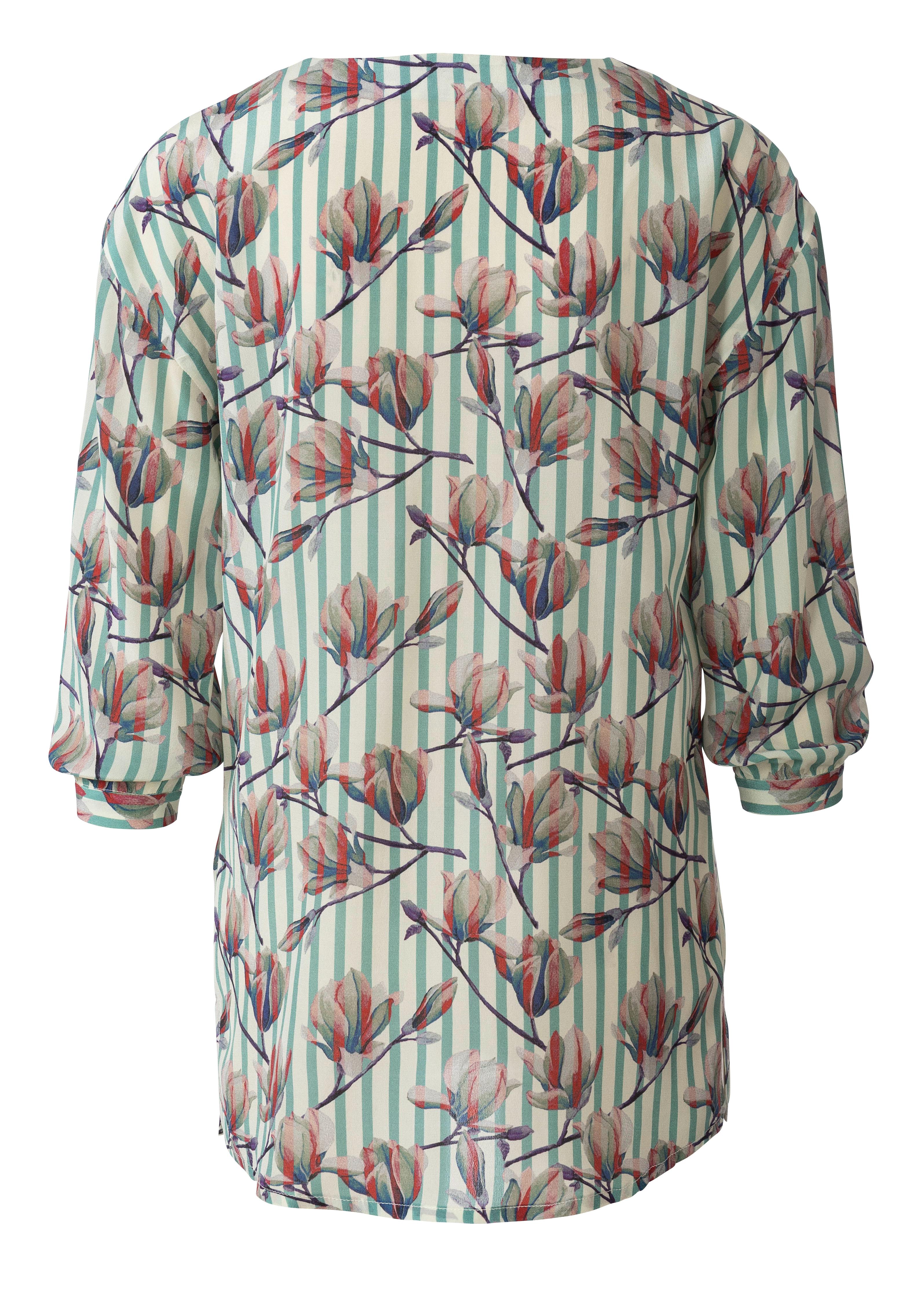 Burda B 6212 Women's Blouse with Neckline Flounce Sewing Pattern