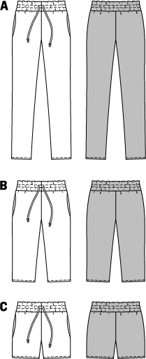 Burda B6938 Burda Trousers Sewing Pattern