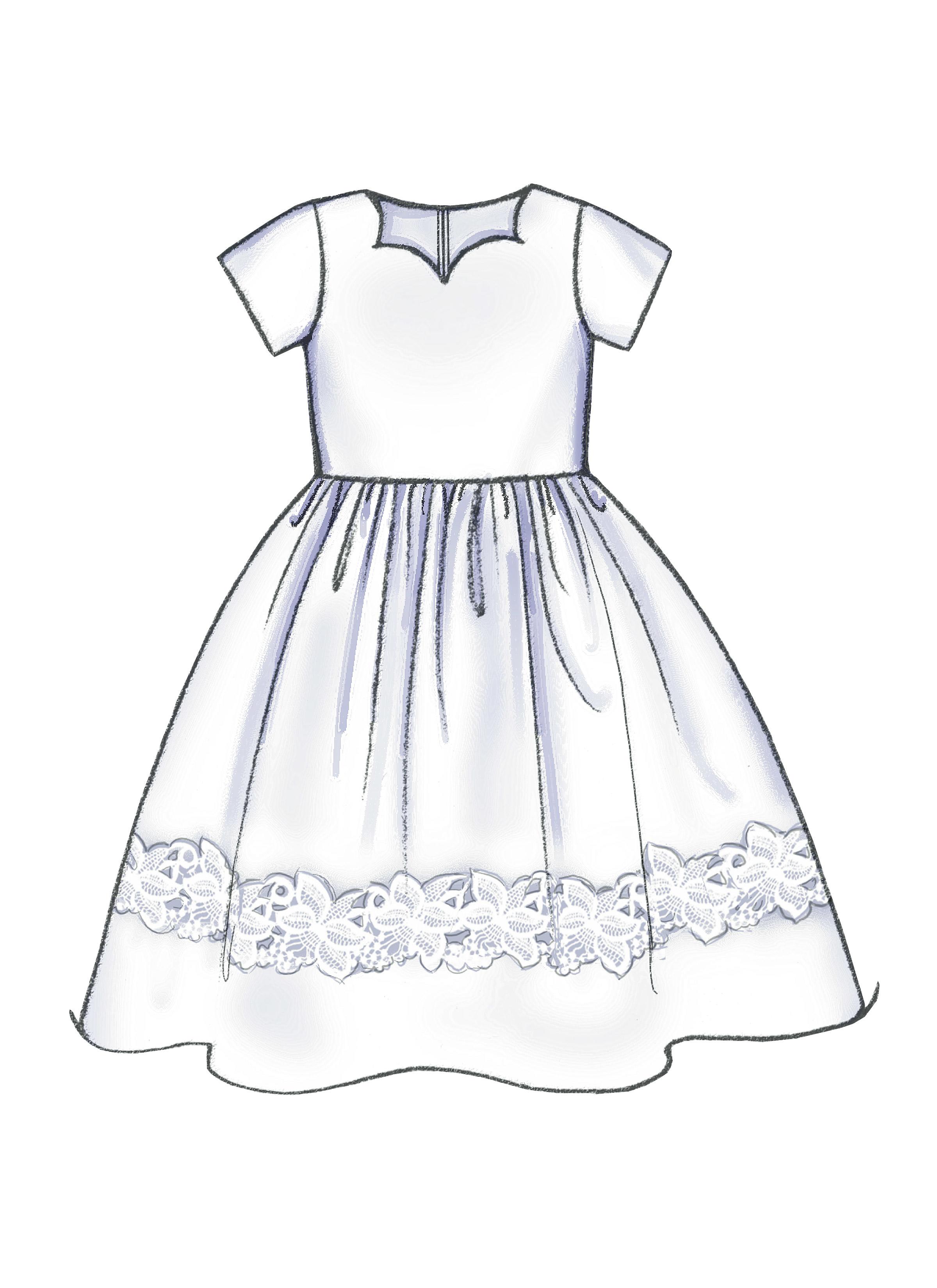 Butterick B3350 Children's/Girls' Dress