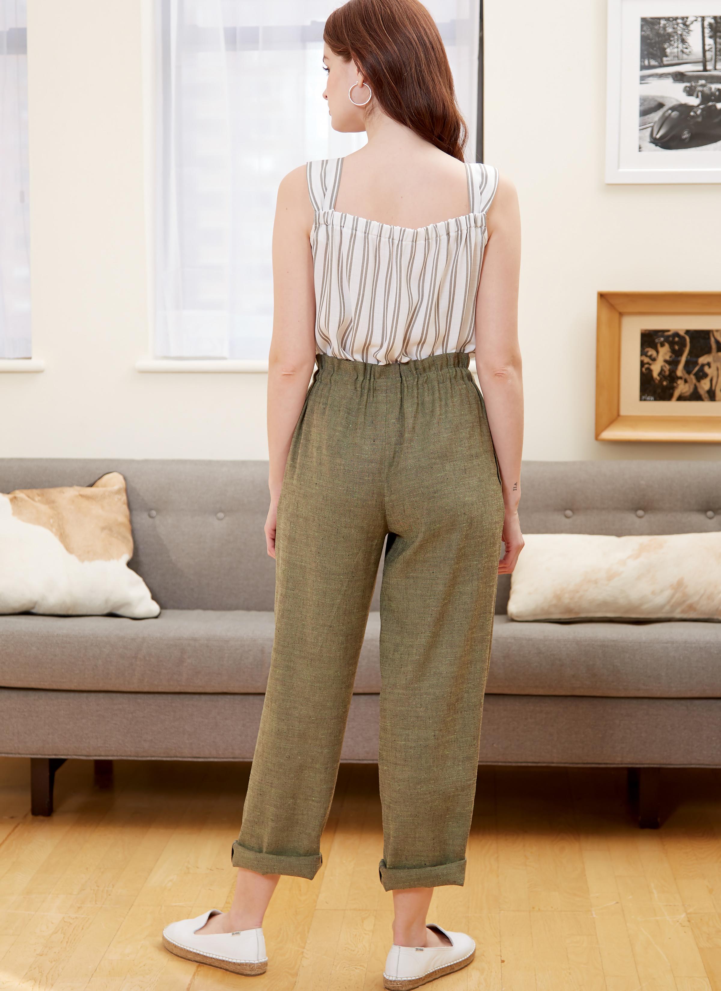 mccalls paper bolsa pants