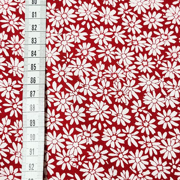 Red with White Daisy Jersey