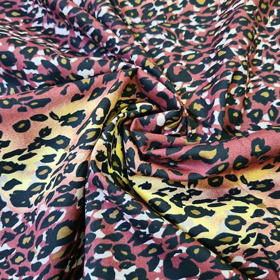 Leopard Print Cotton Lawn