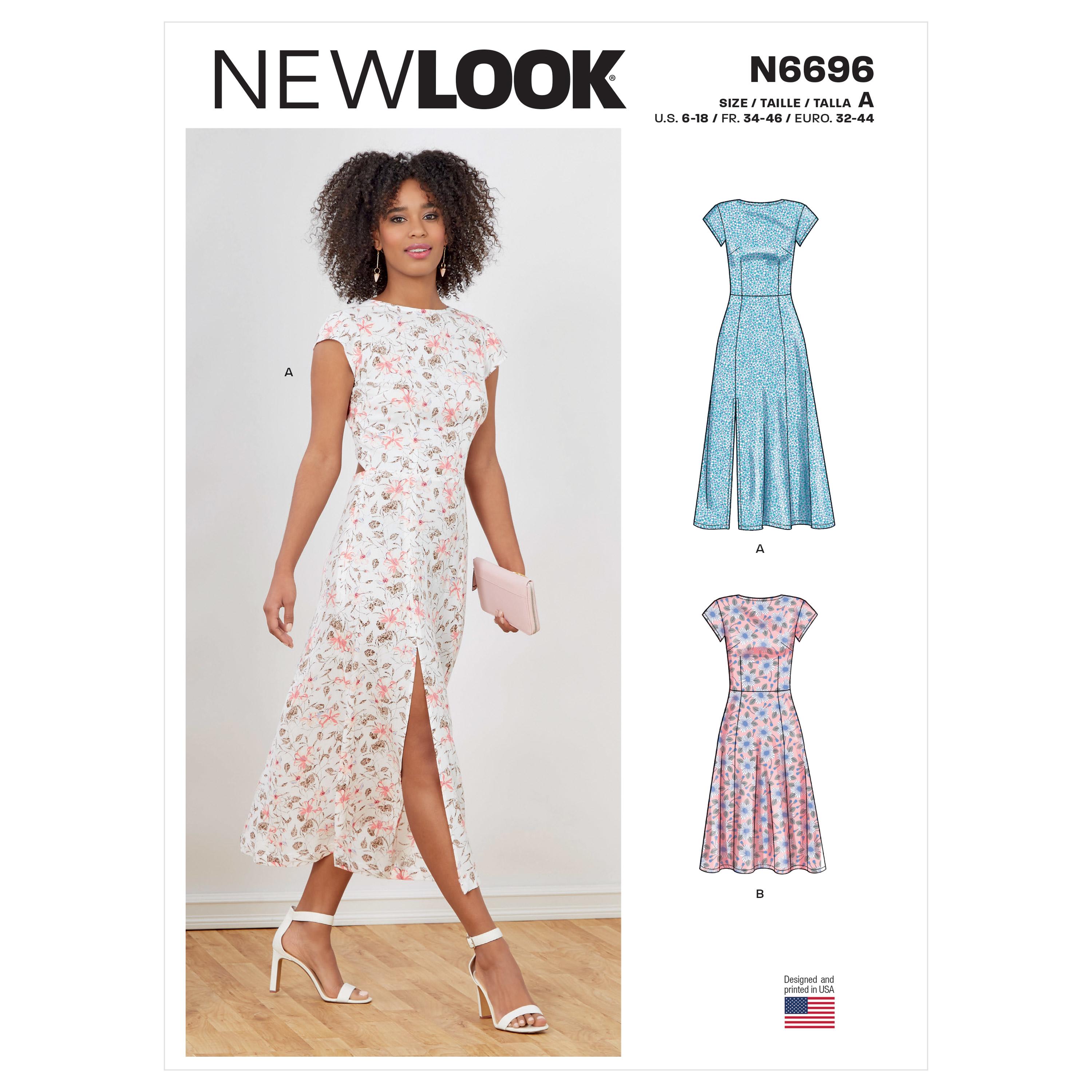 New Look Sewing Pattern N6696 Misses' Dresses