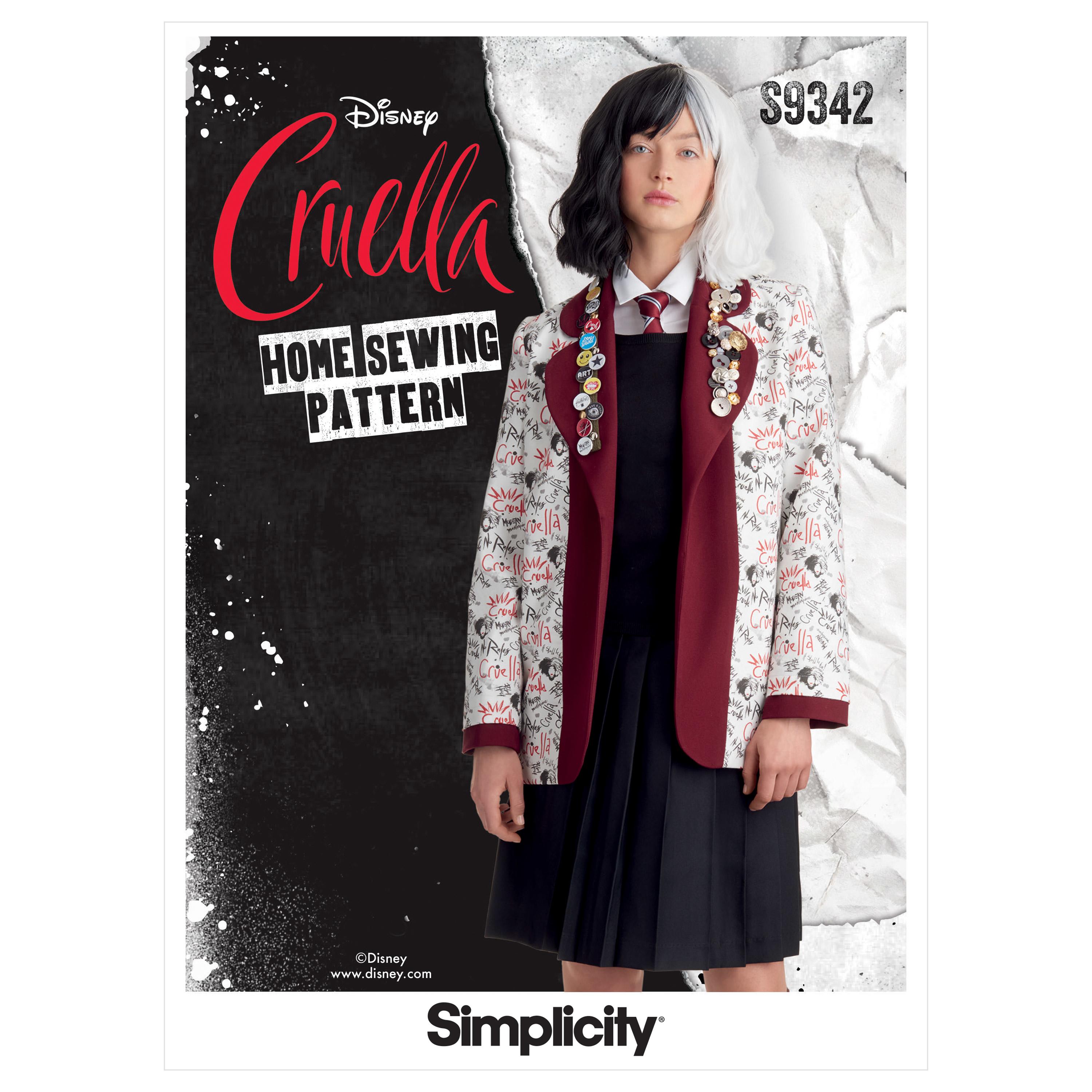 Simplicity Sewing Pattern S9342 Unisex Costume