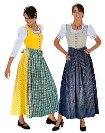 Burda B8448 Dirndl Dress Sewing Pattern
