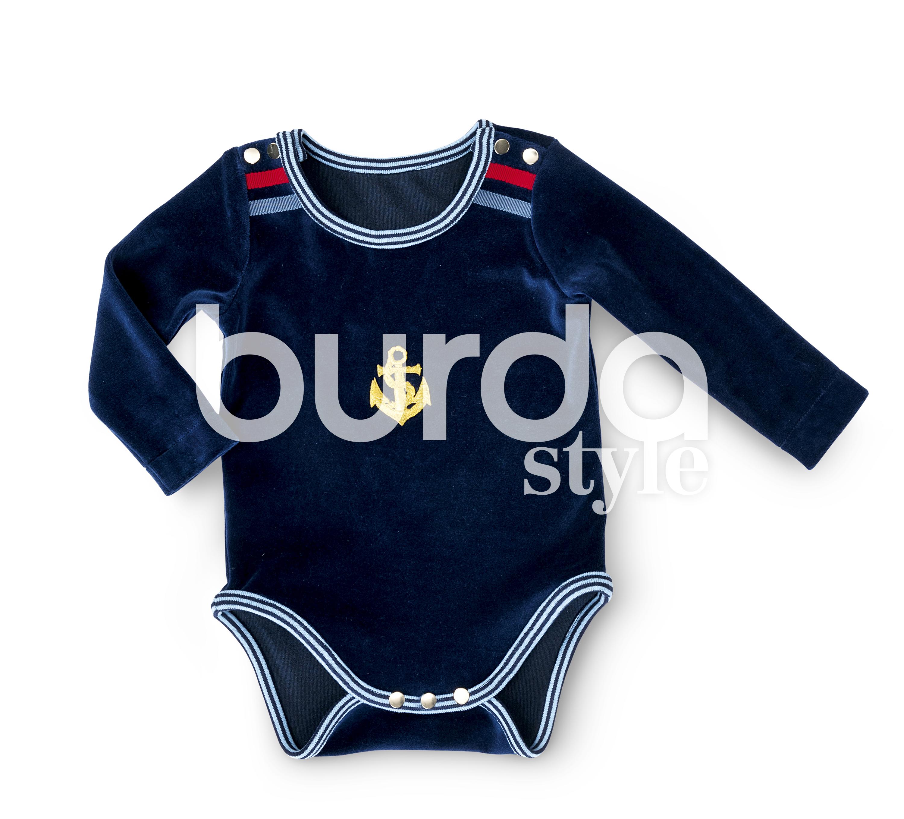 Burda B9347 Baby's Dress and Bodysuit