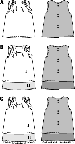 Burda B9416 Toddlers Sewing Pattern